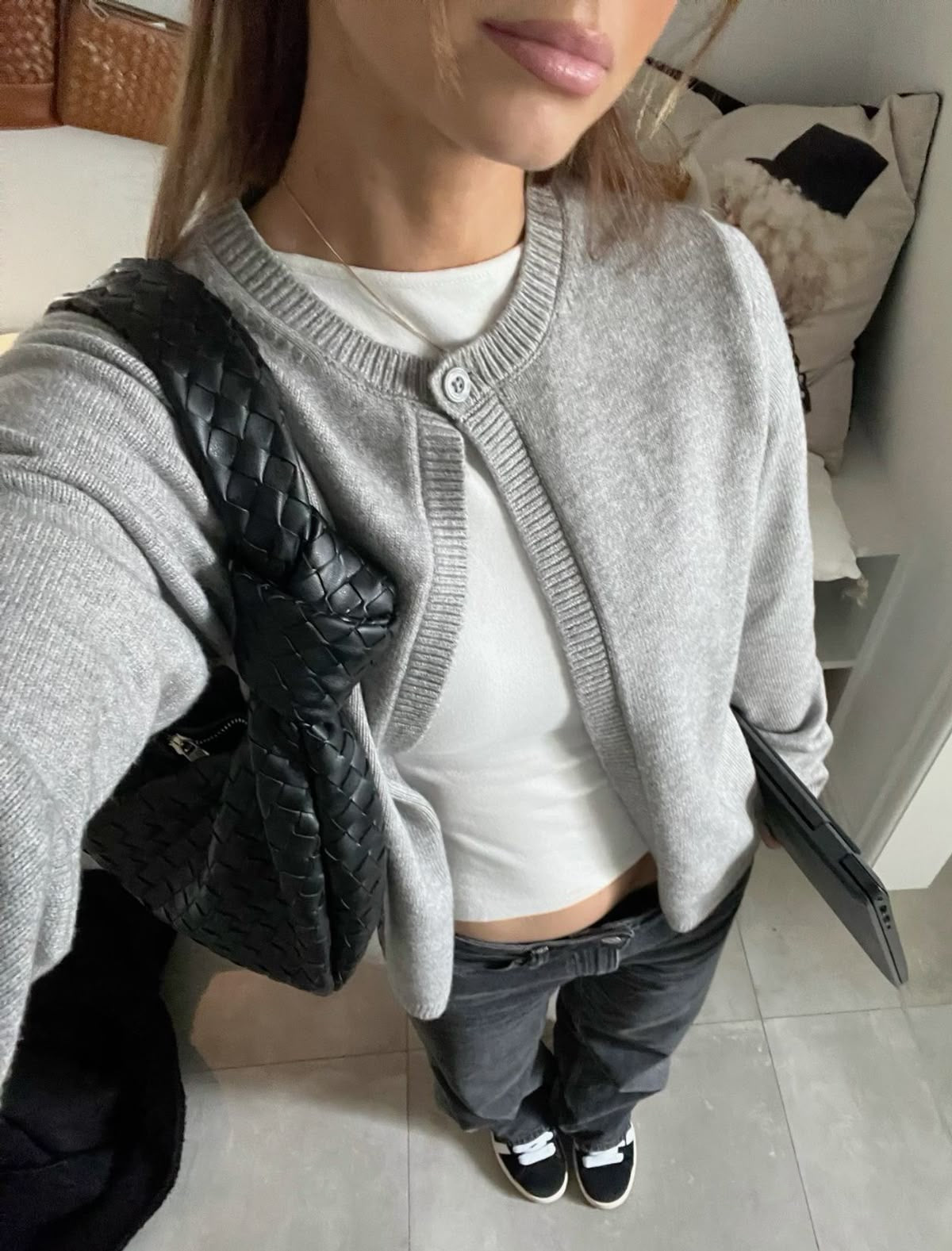 One Button Cardigan
