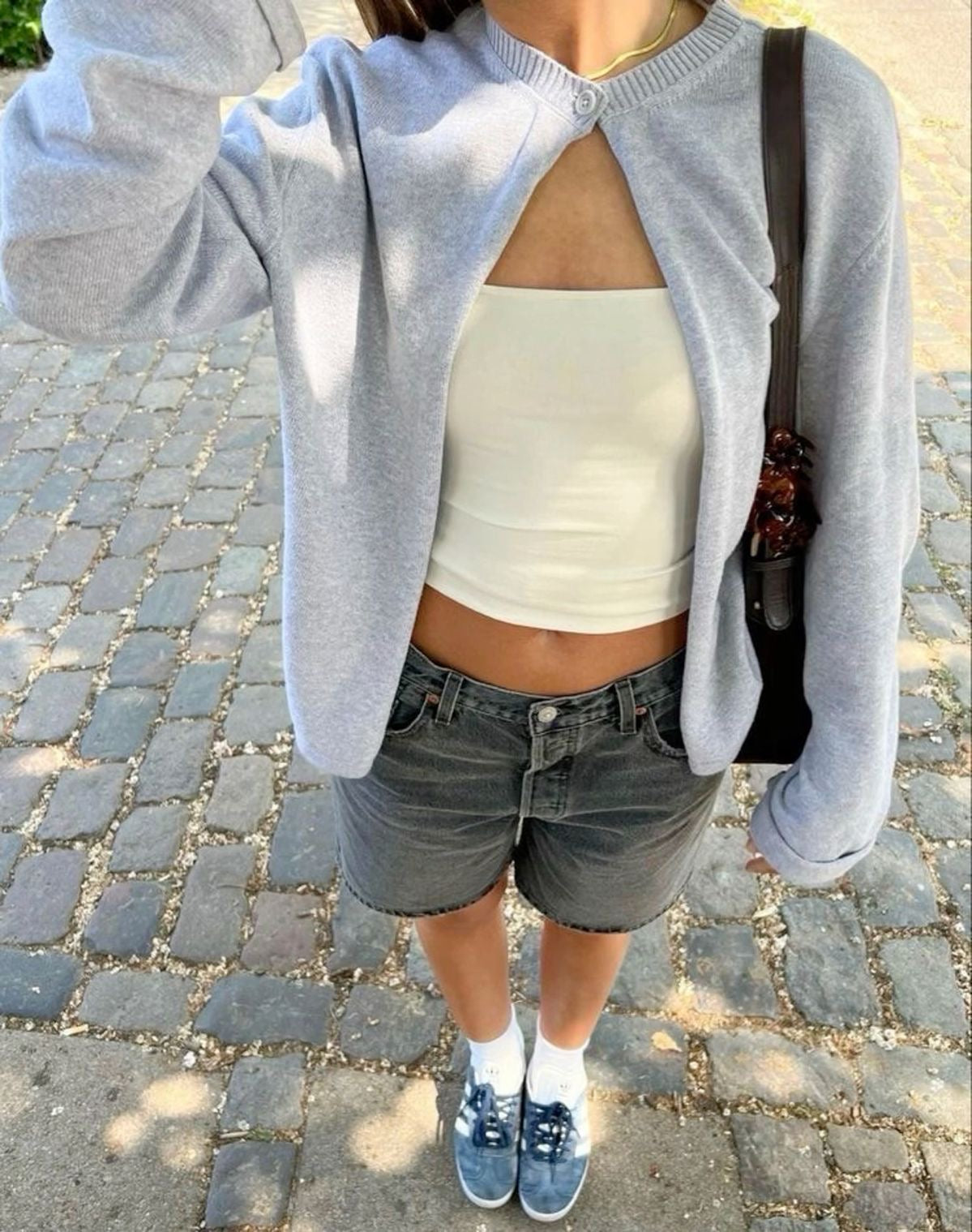 One Button Cardigan