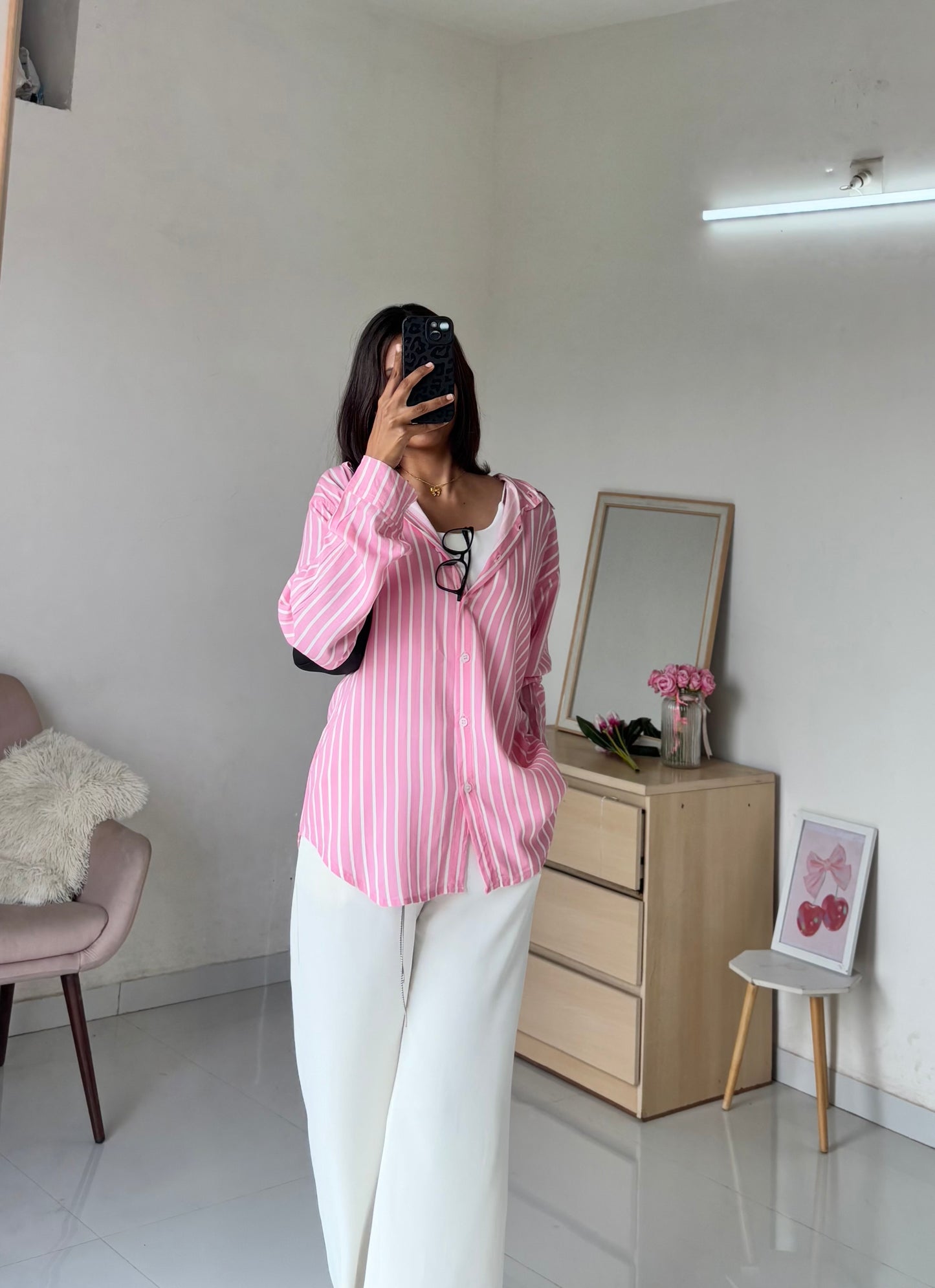 Striped Pink Shirt