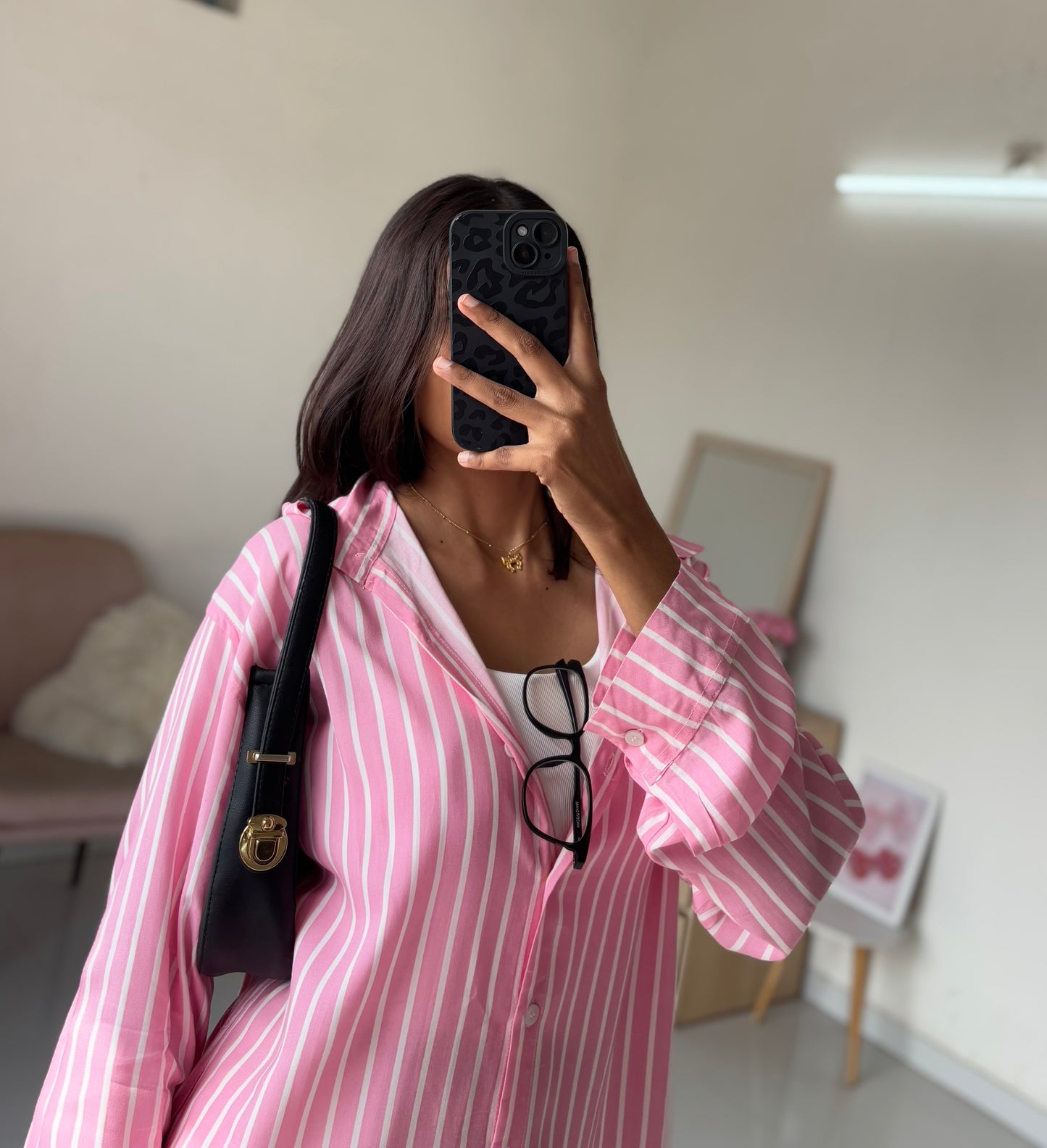 Striped Pink Shirt