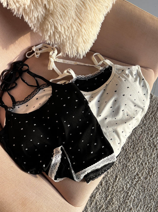 Viral padded double layer cami tops