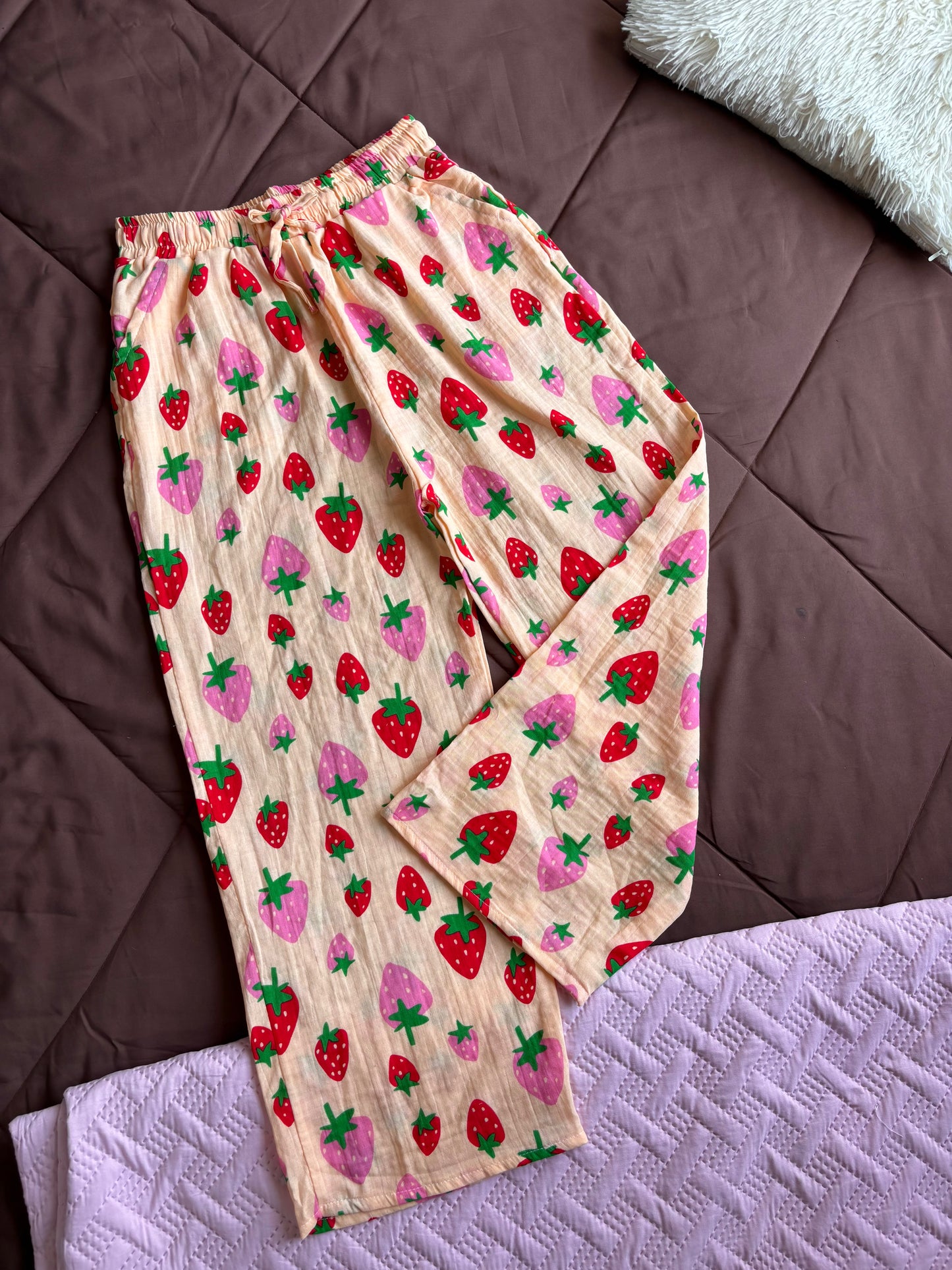 Viral Summer Comfy Strawberry Pants