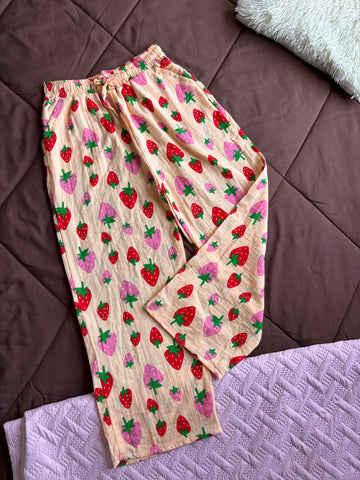Viral Summer Comfy Strawberry Pants