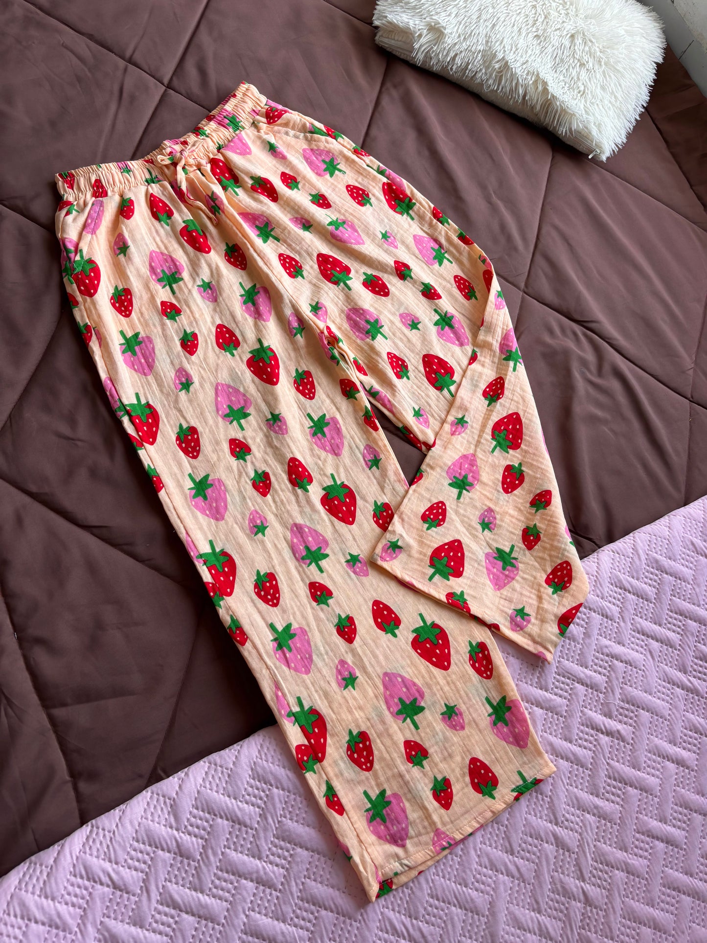 Viral Summer Comfy Strawberry Pants