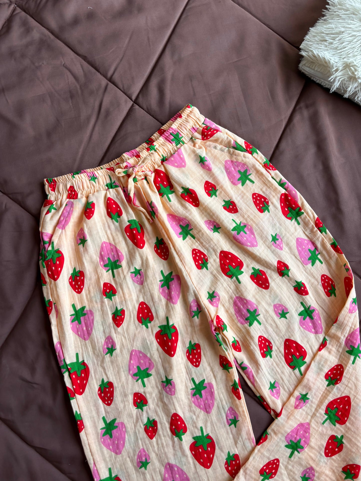 Viral Summer Comfy Strawberry Pants
