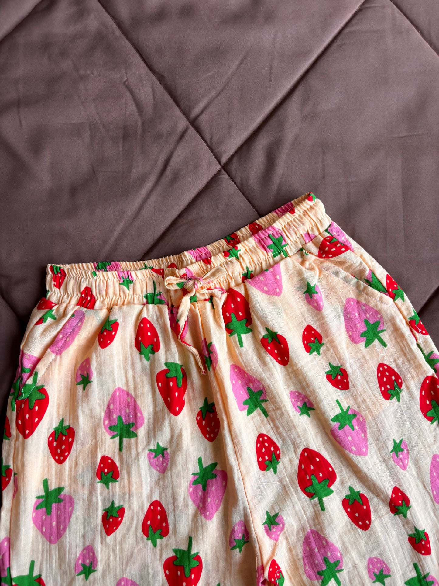 Viral Summer Comfy Strawberry Pants