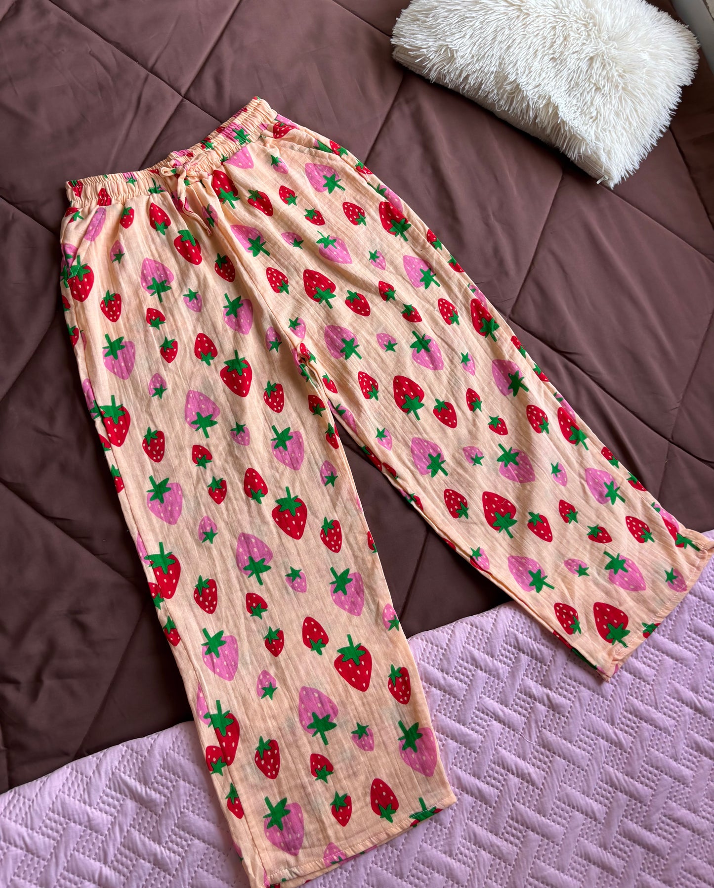 Viral Summer Comfy Strawberry Pants