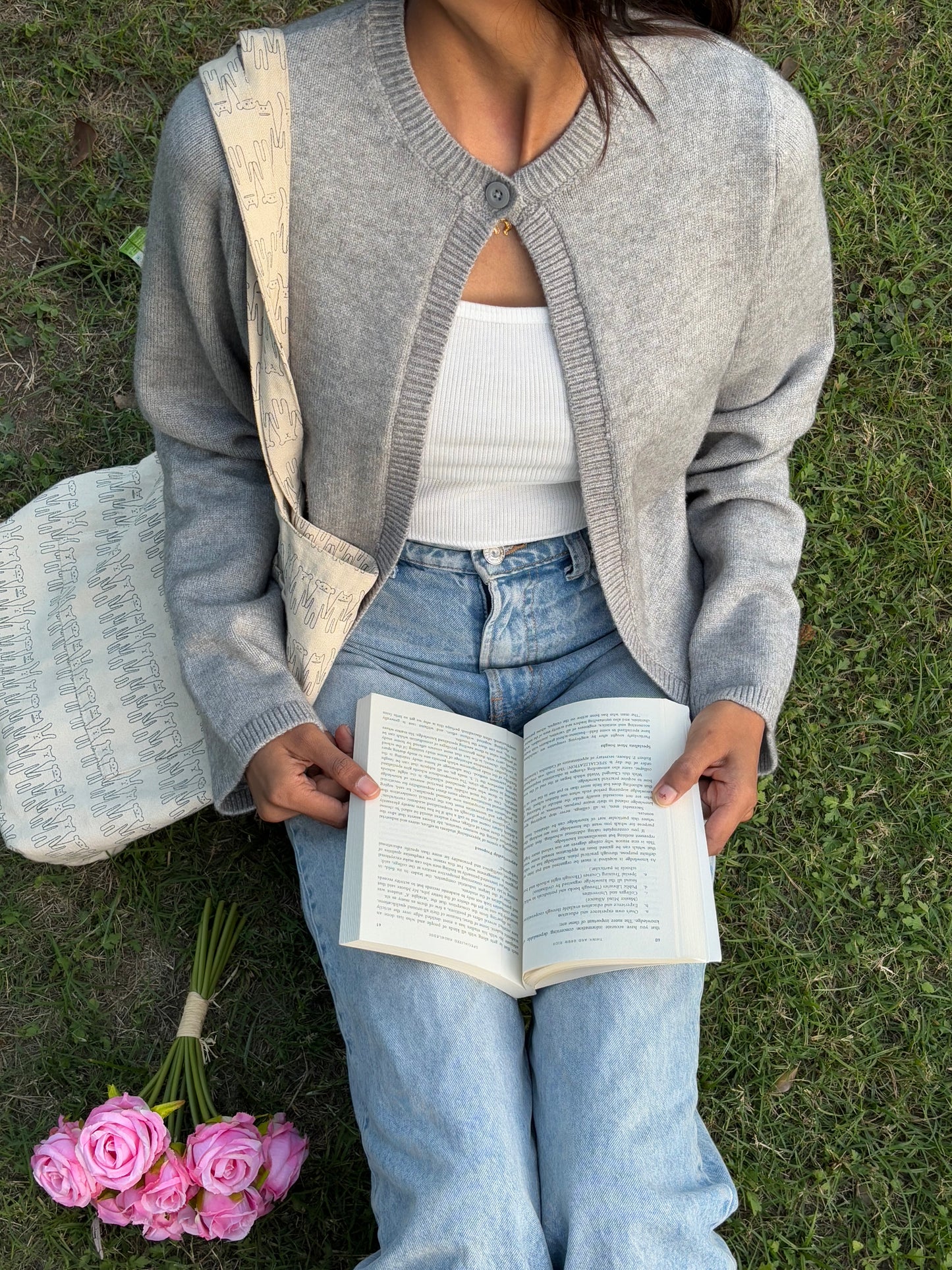 One Button Cardigan