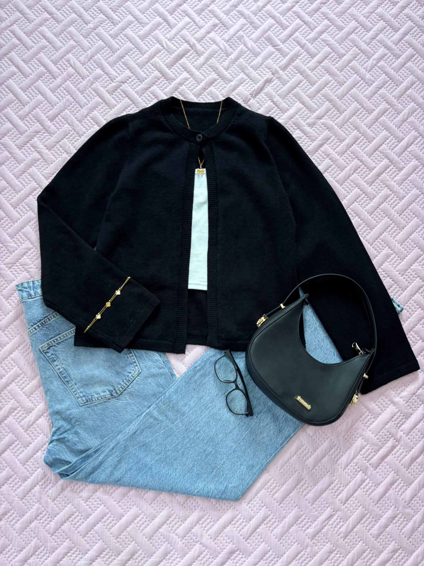 One Button Cardigan
