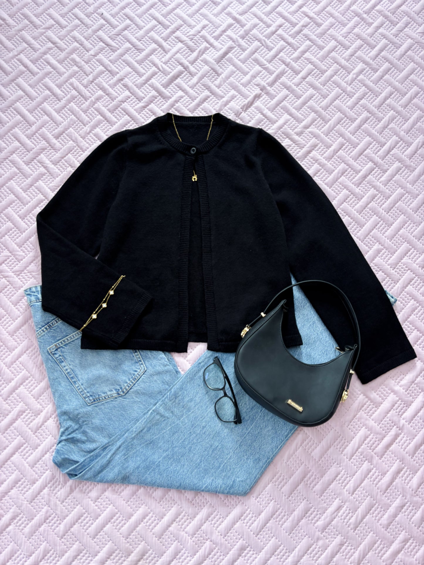 One Button Cardigan