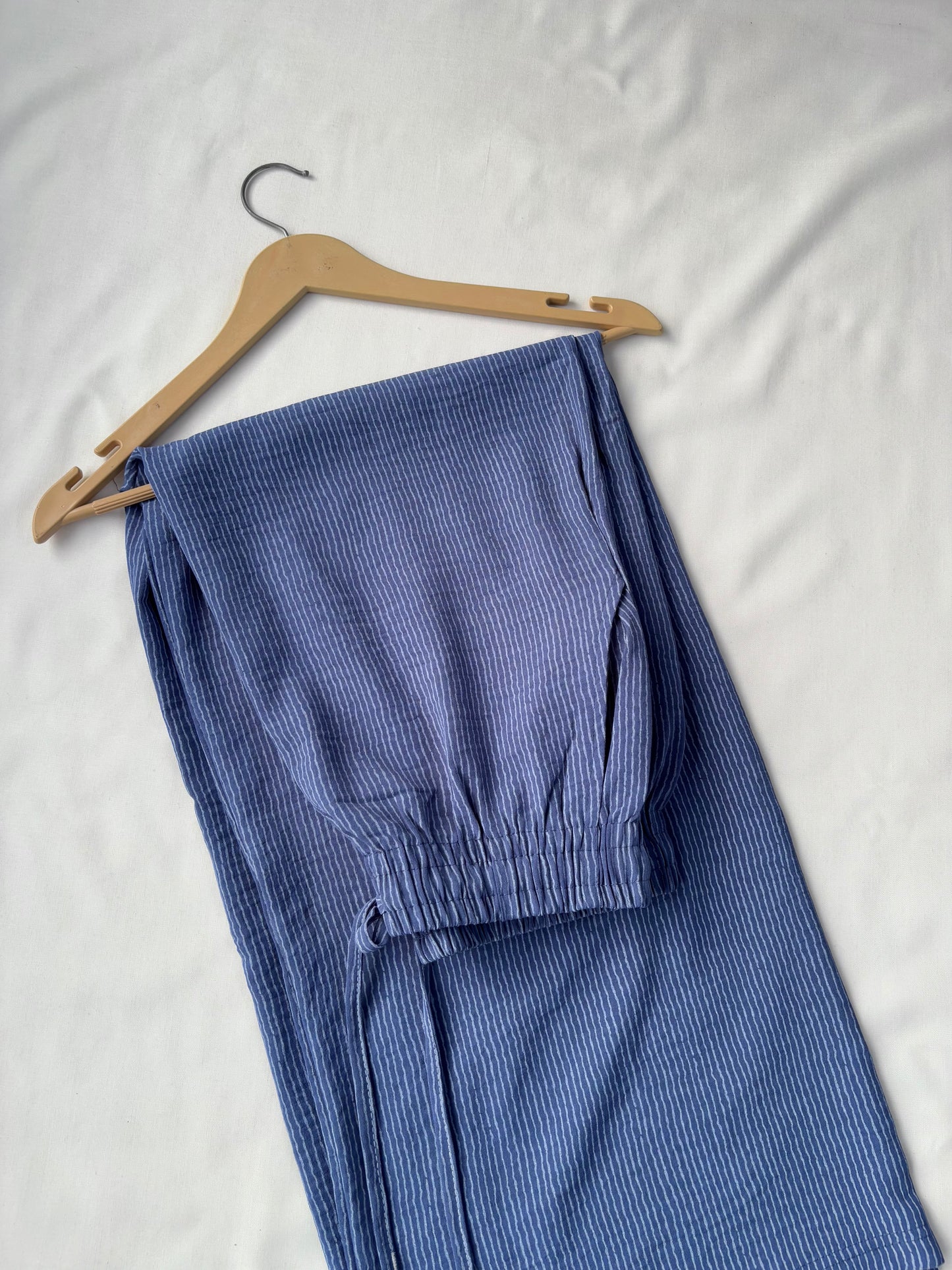 Viral Pinteresty Striped Pants (Blue)