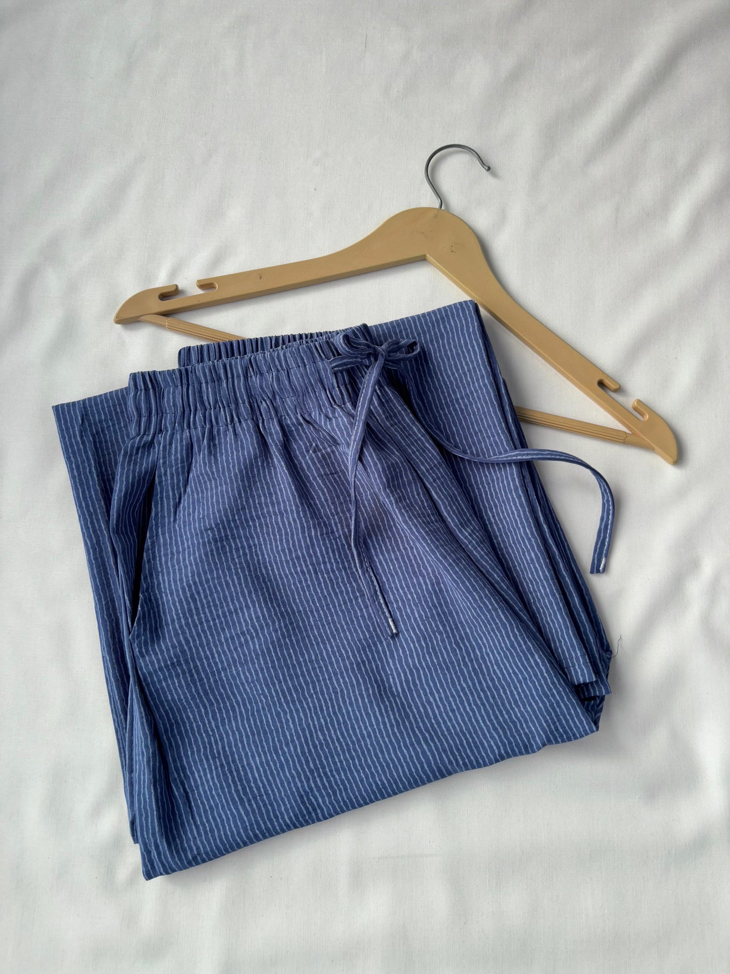Viral Pinteresty Striped Pants (Blue)