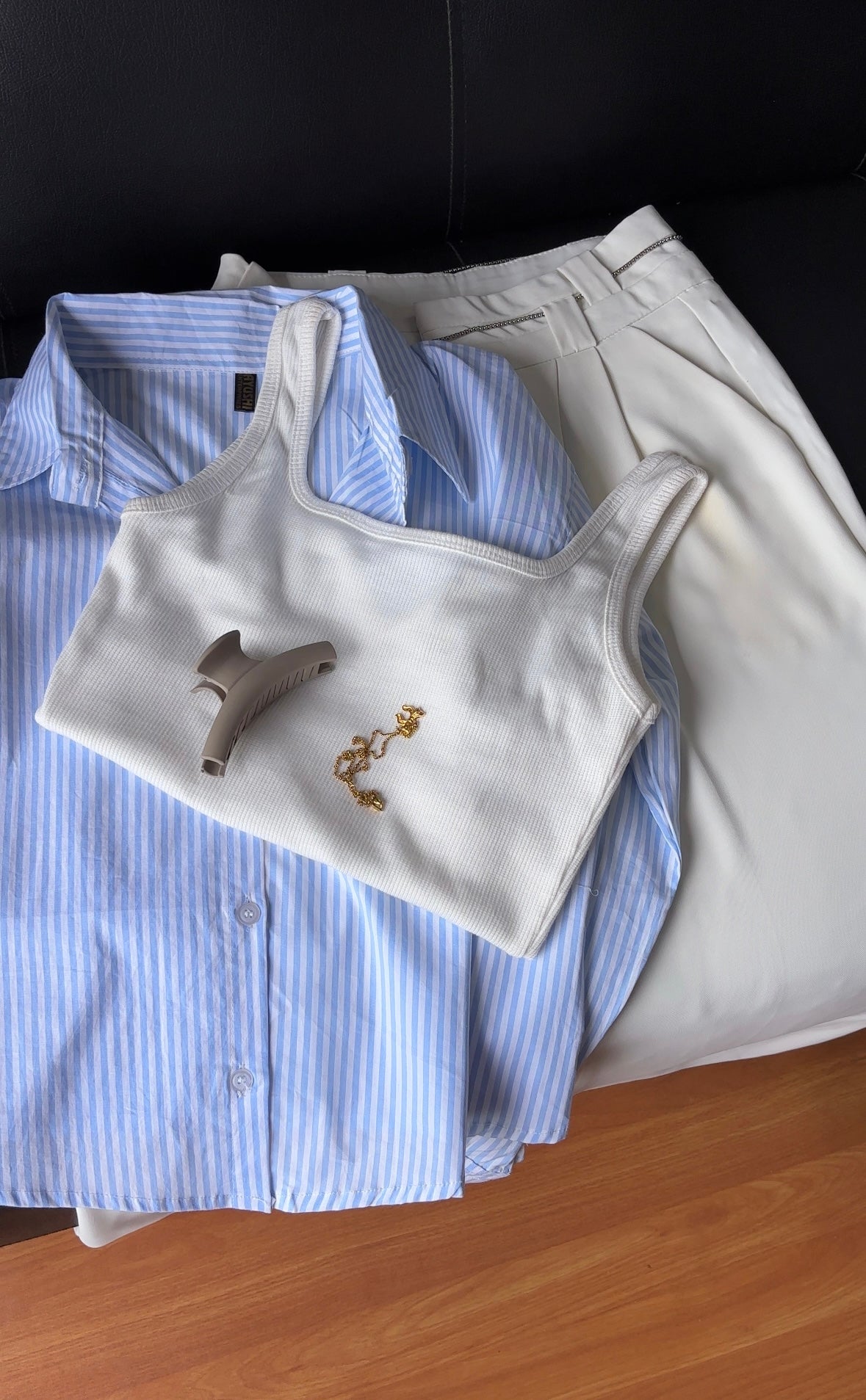 Blue Striped Shirt