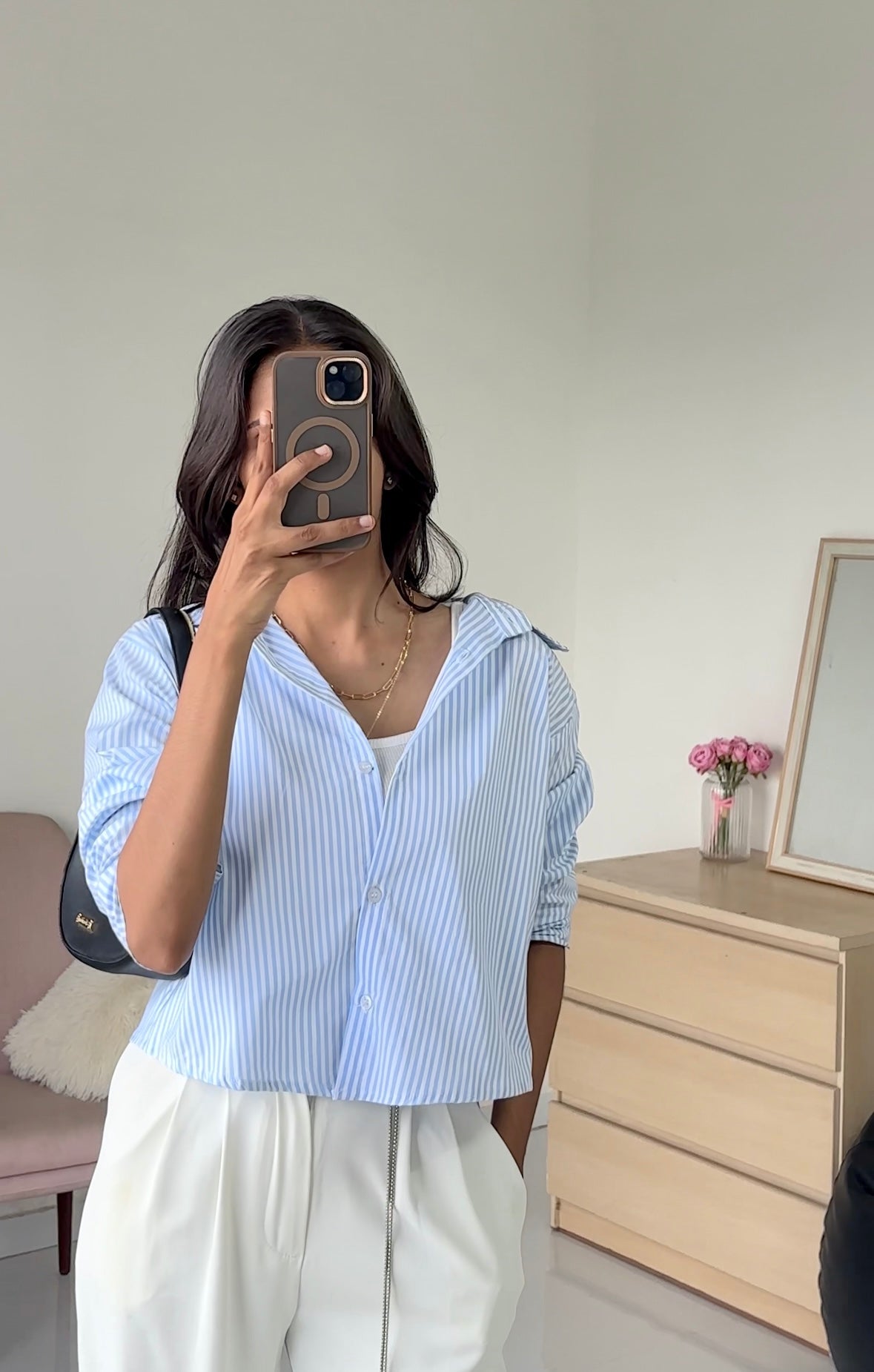 Blue Striped Shirt