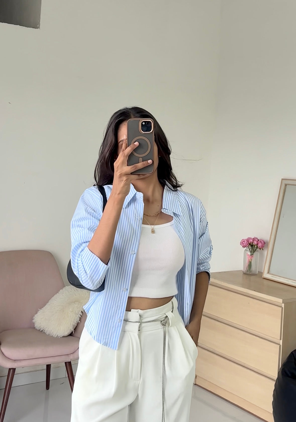 Blue Striped Shirt