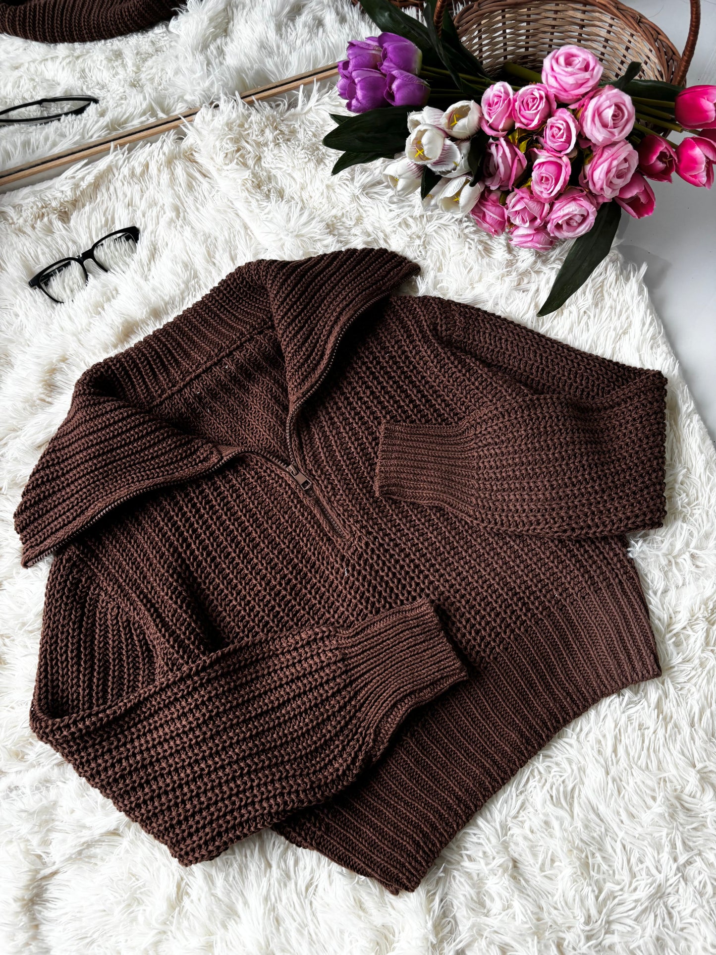 Brown Autumn Pullover