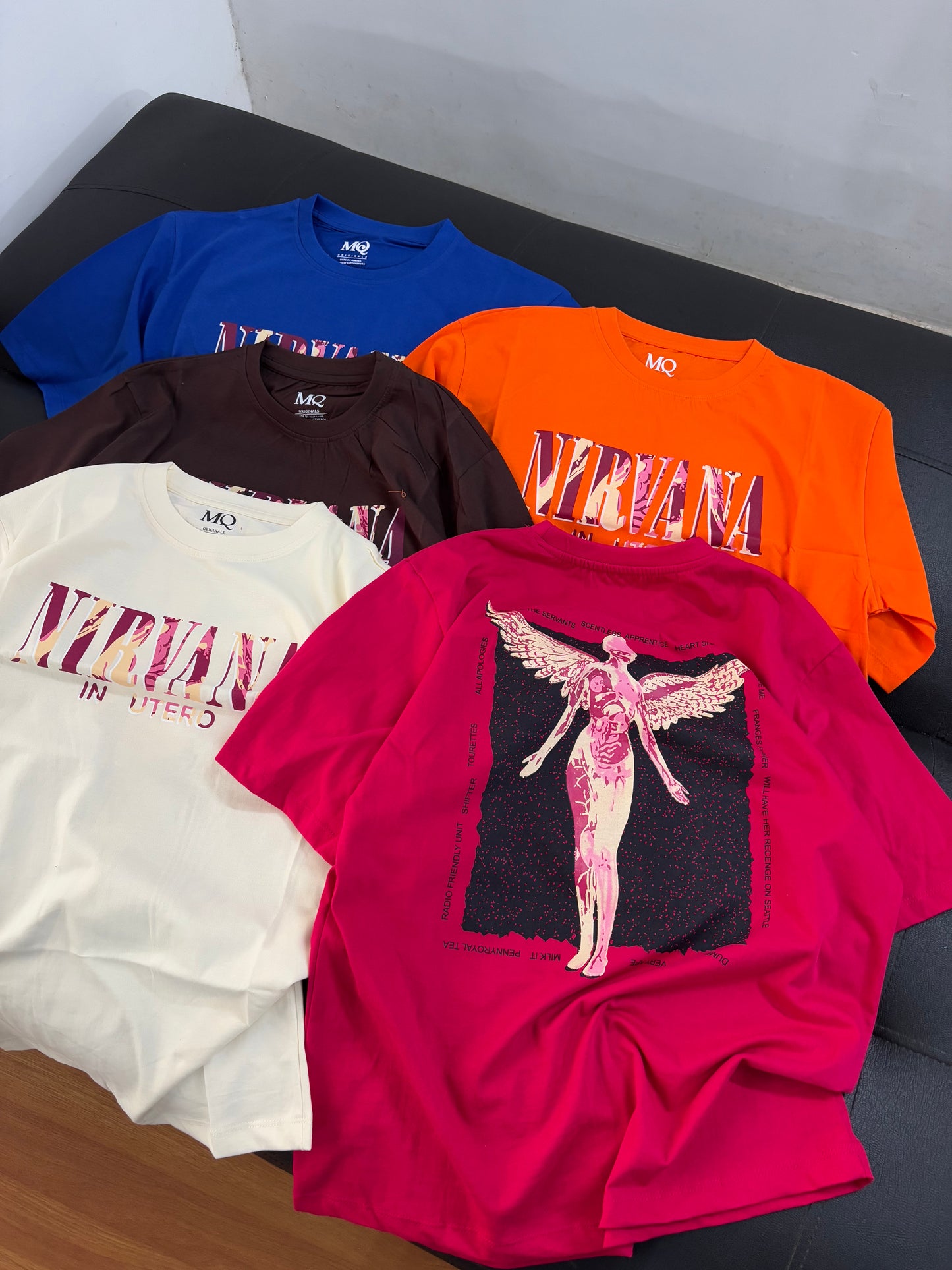 "NIRVANA" Oversized Tees