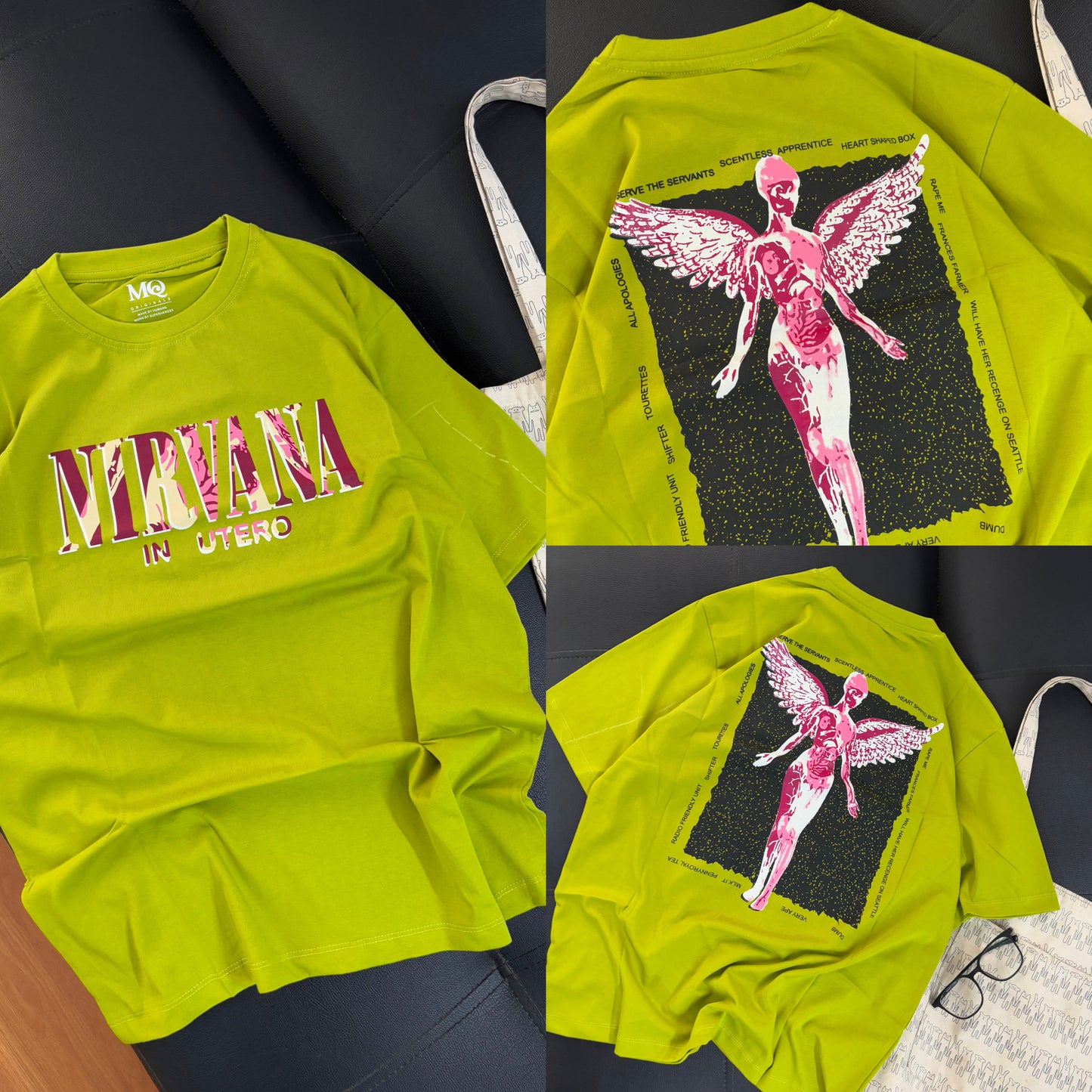 "NIRVANA" Oversized Tees