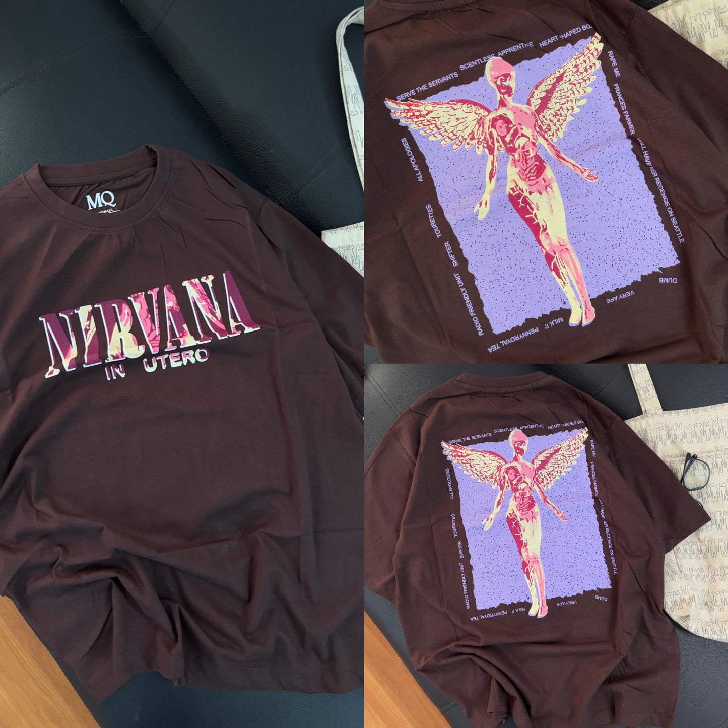 "NIRVANA" Oversized Tees