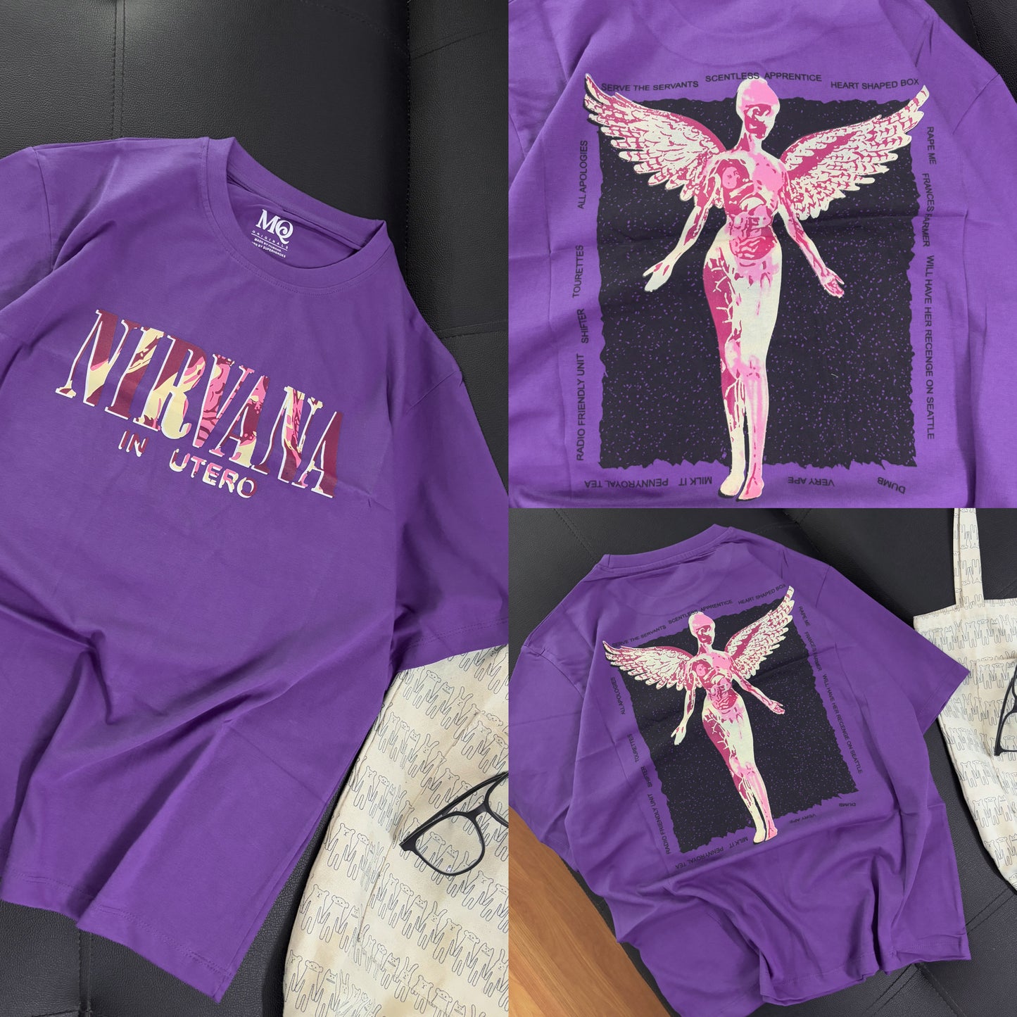 "NIRVANA" Oversized Tees