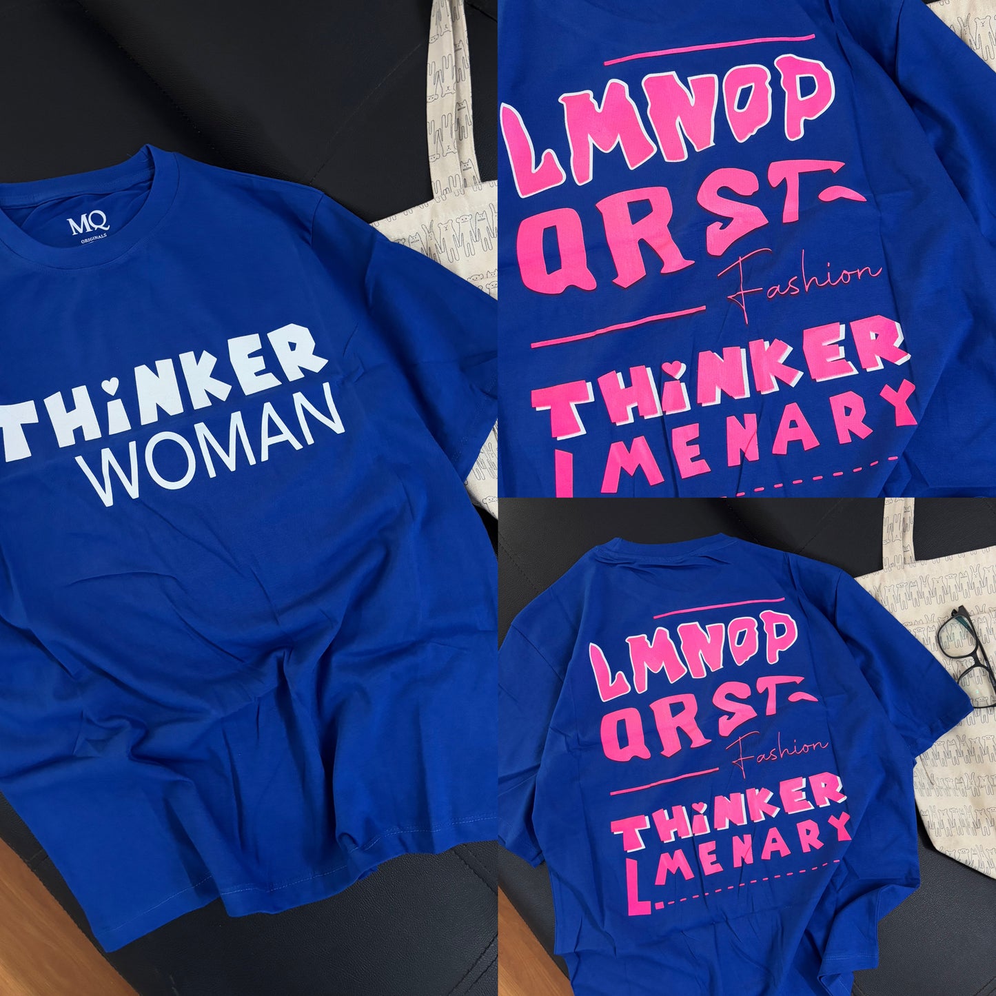 "Thinker Woman" Oversized Tees