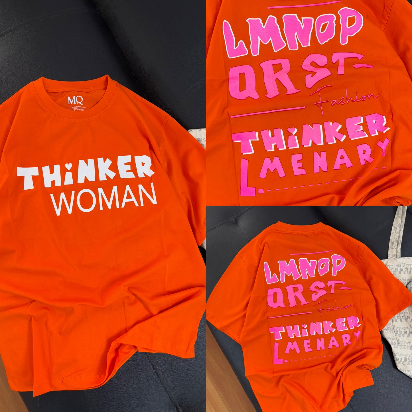 "Thinker Woman" Oversized Tees