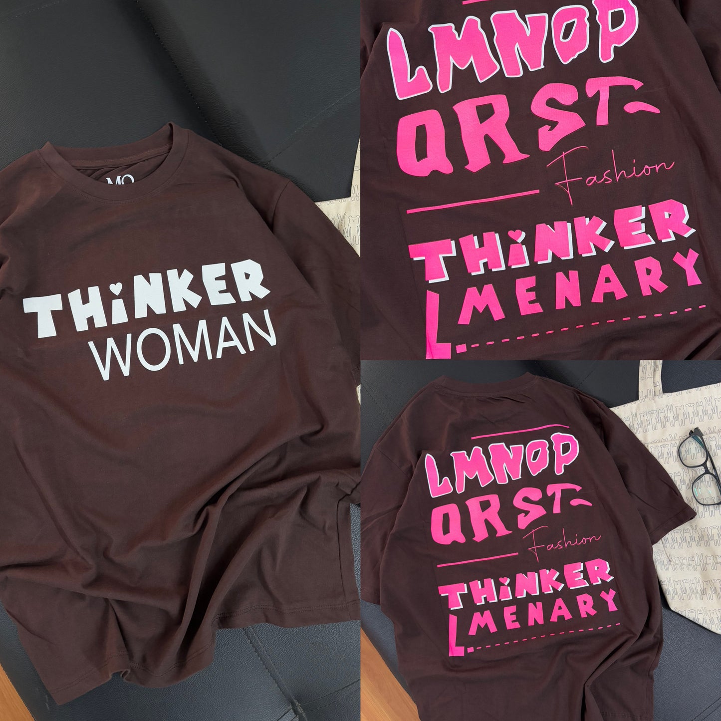 "Thinker Woman" Oversized Tees