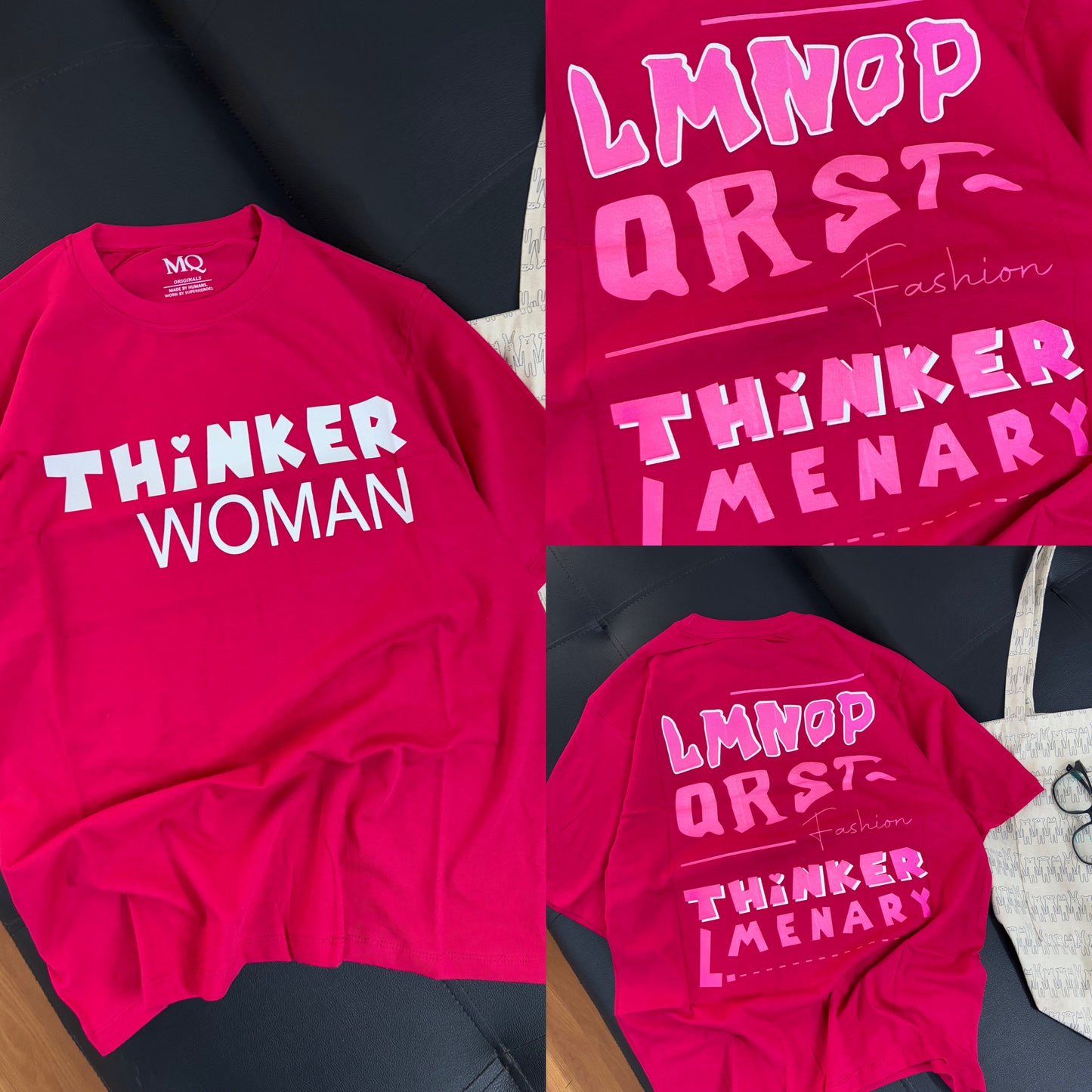 "Thinker Woman" Oversized Tees