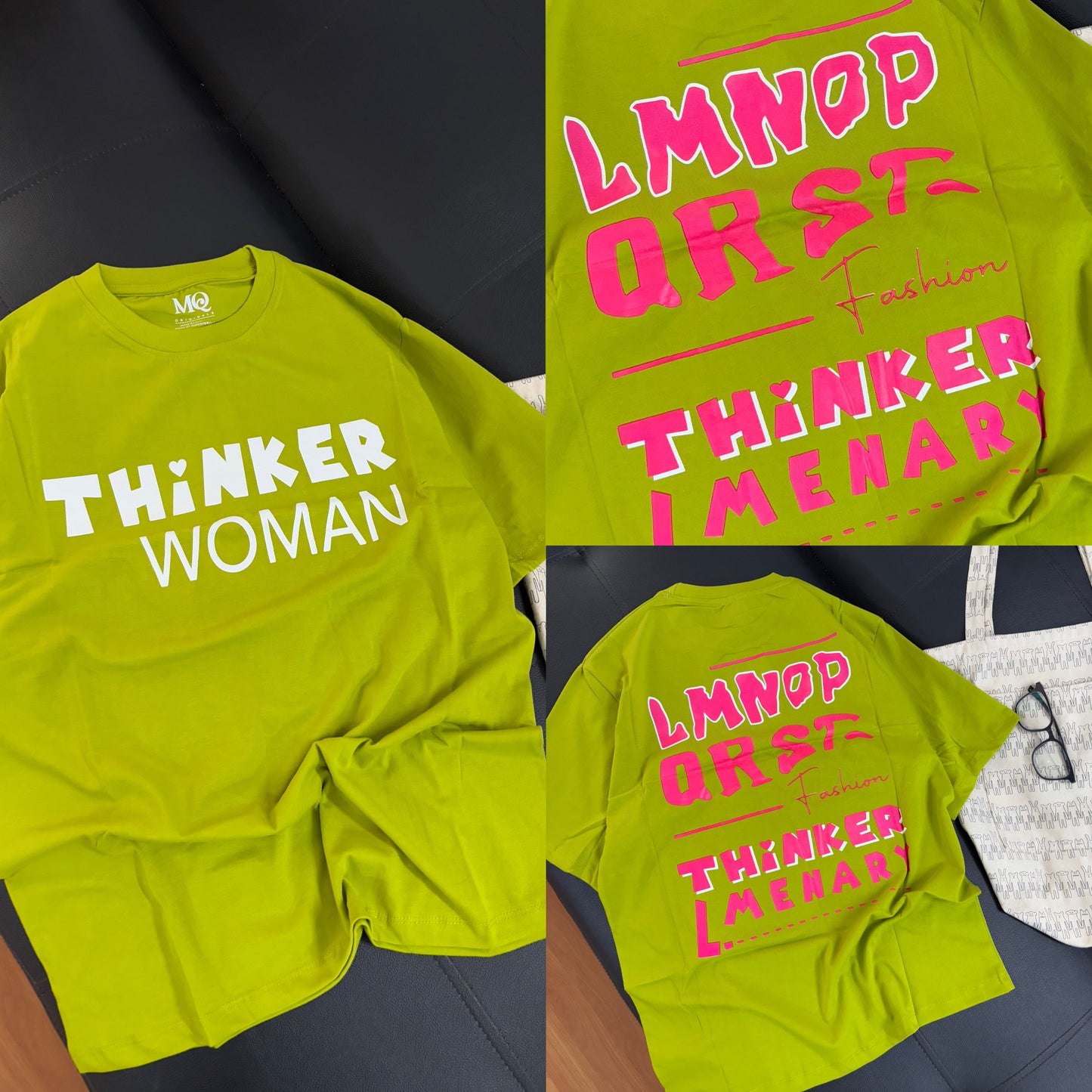 "Thinker Woman" Oversized Tees