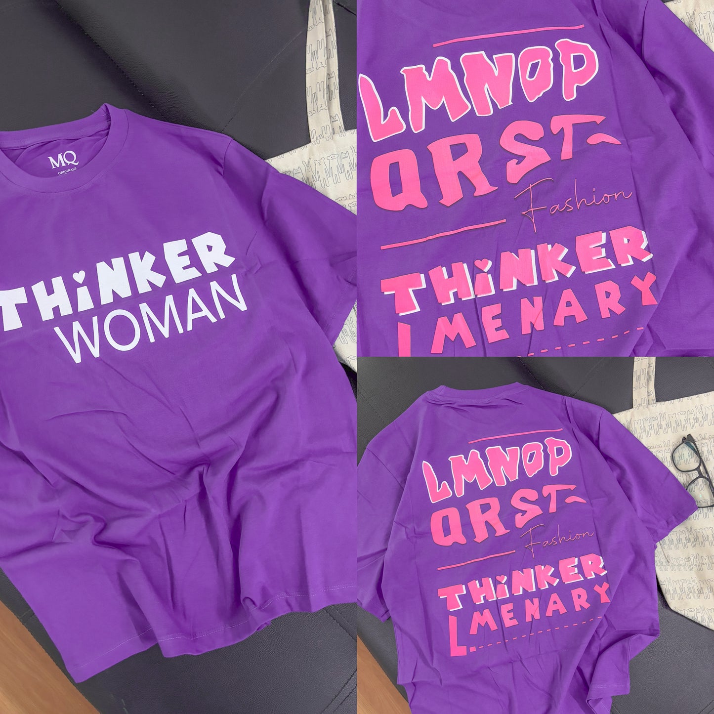 "Thinker Woman" Oversized Tees