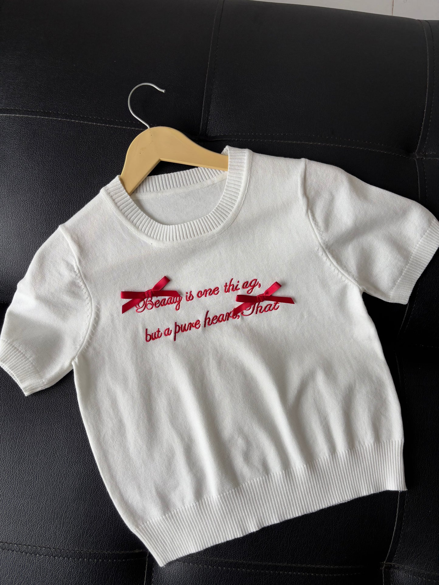 Beauty Bow Korean Top