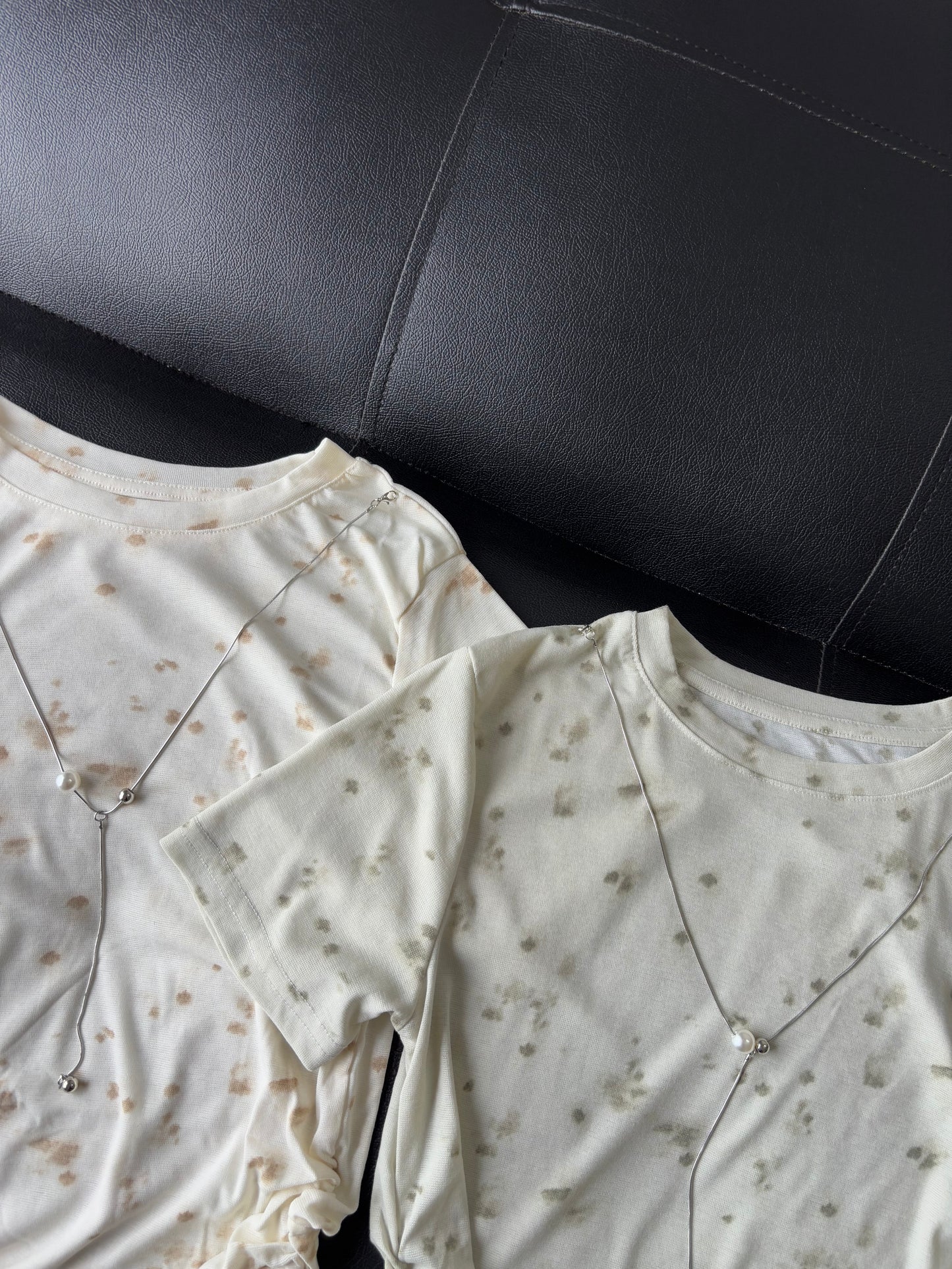 Attached Necklace Korean top