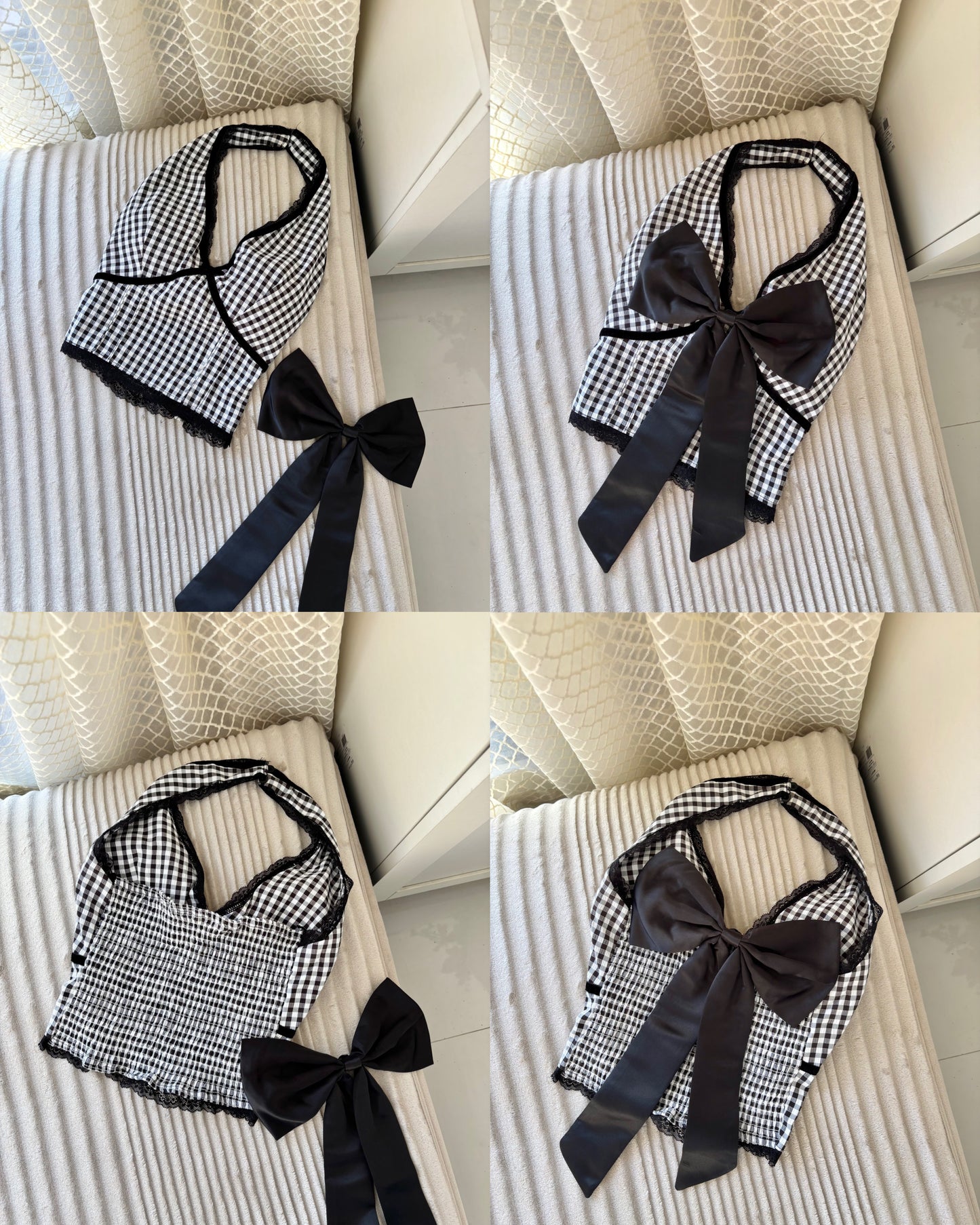 Halter Neck In-built Bra Tops