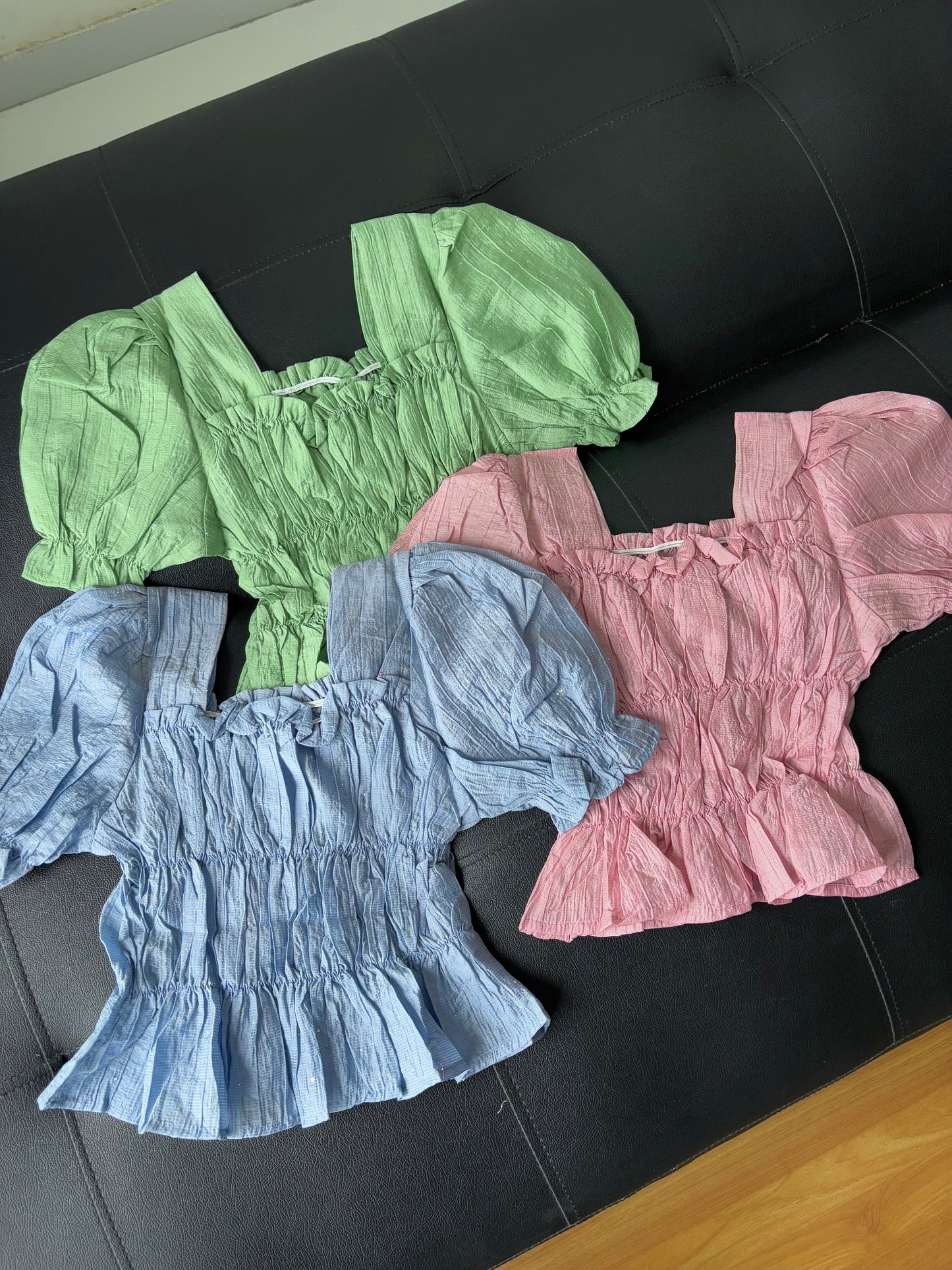 Shimmery Korean top