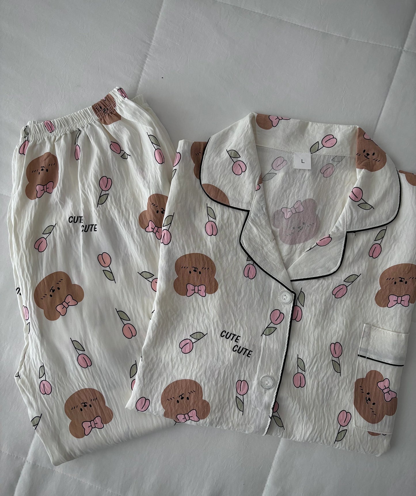 The Cutest Tulip Teddy Pj sets