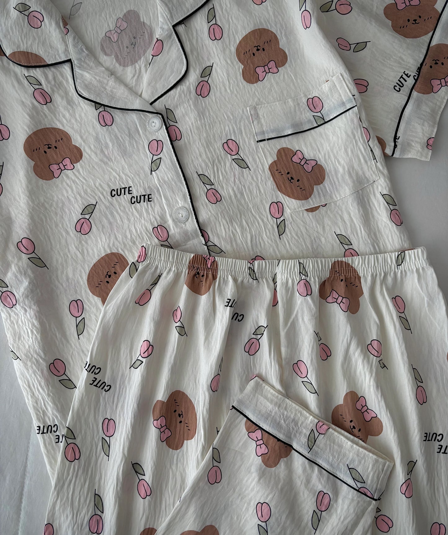 The Cutest Tulip Teddy Pj sets