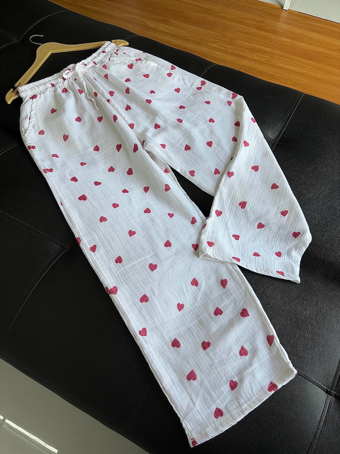 Heart Printed Pants