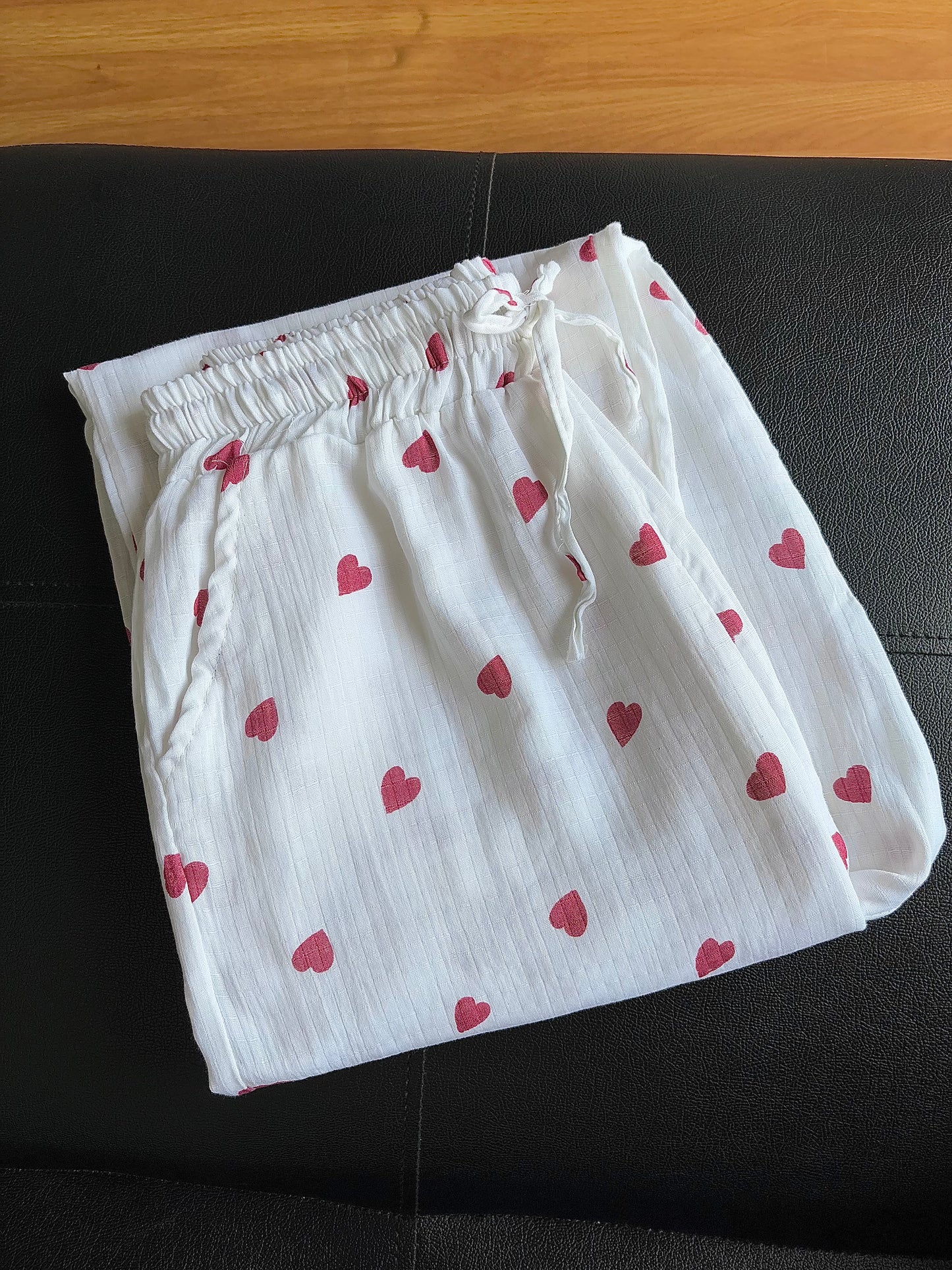 Heart Printed Pants