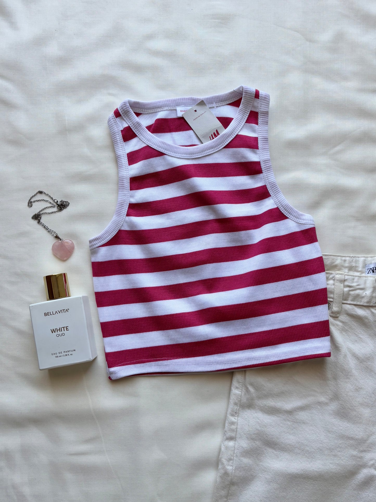 Striped Tank Top For Women