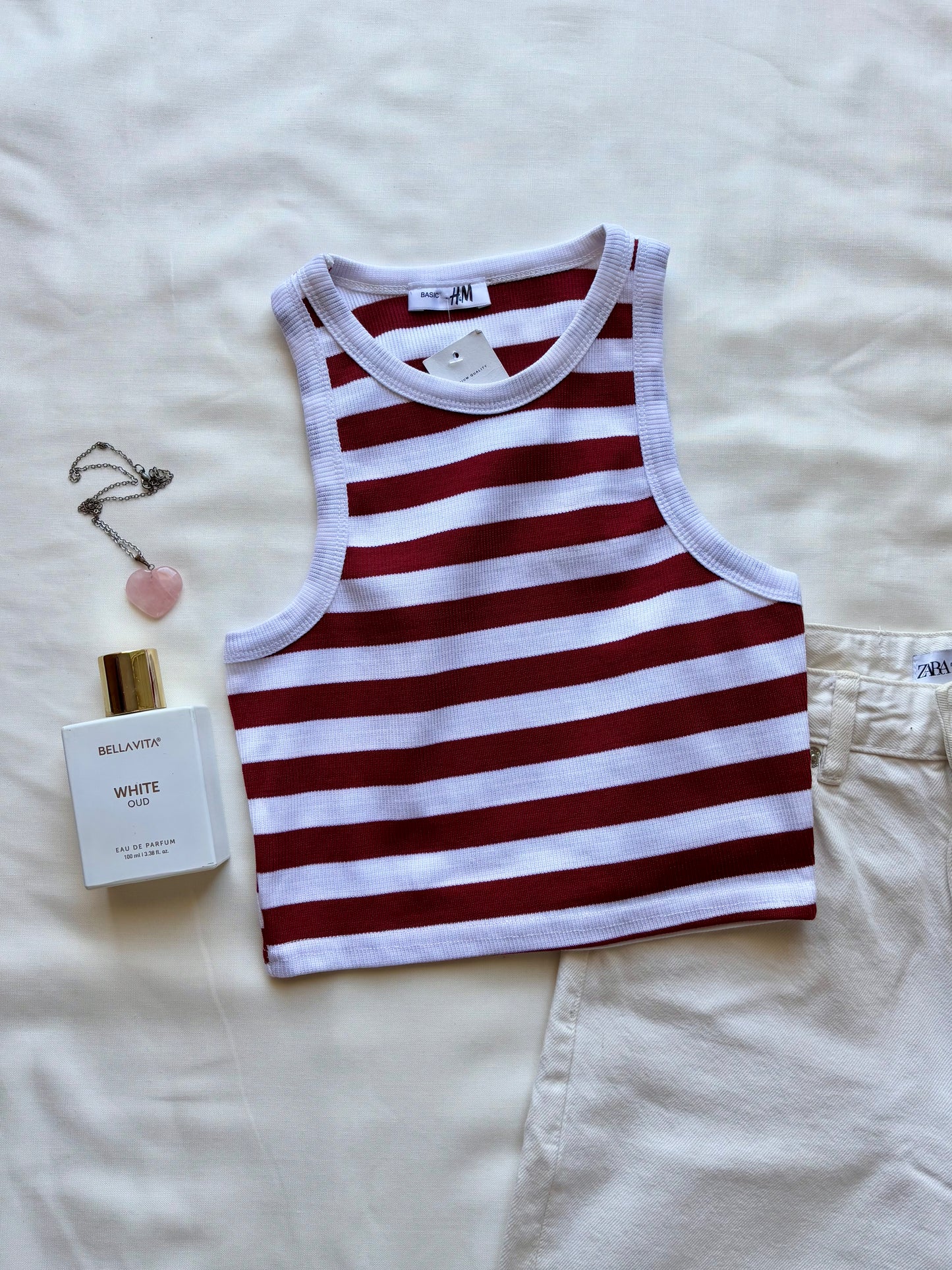 Striped Tank Top For Women