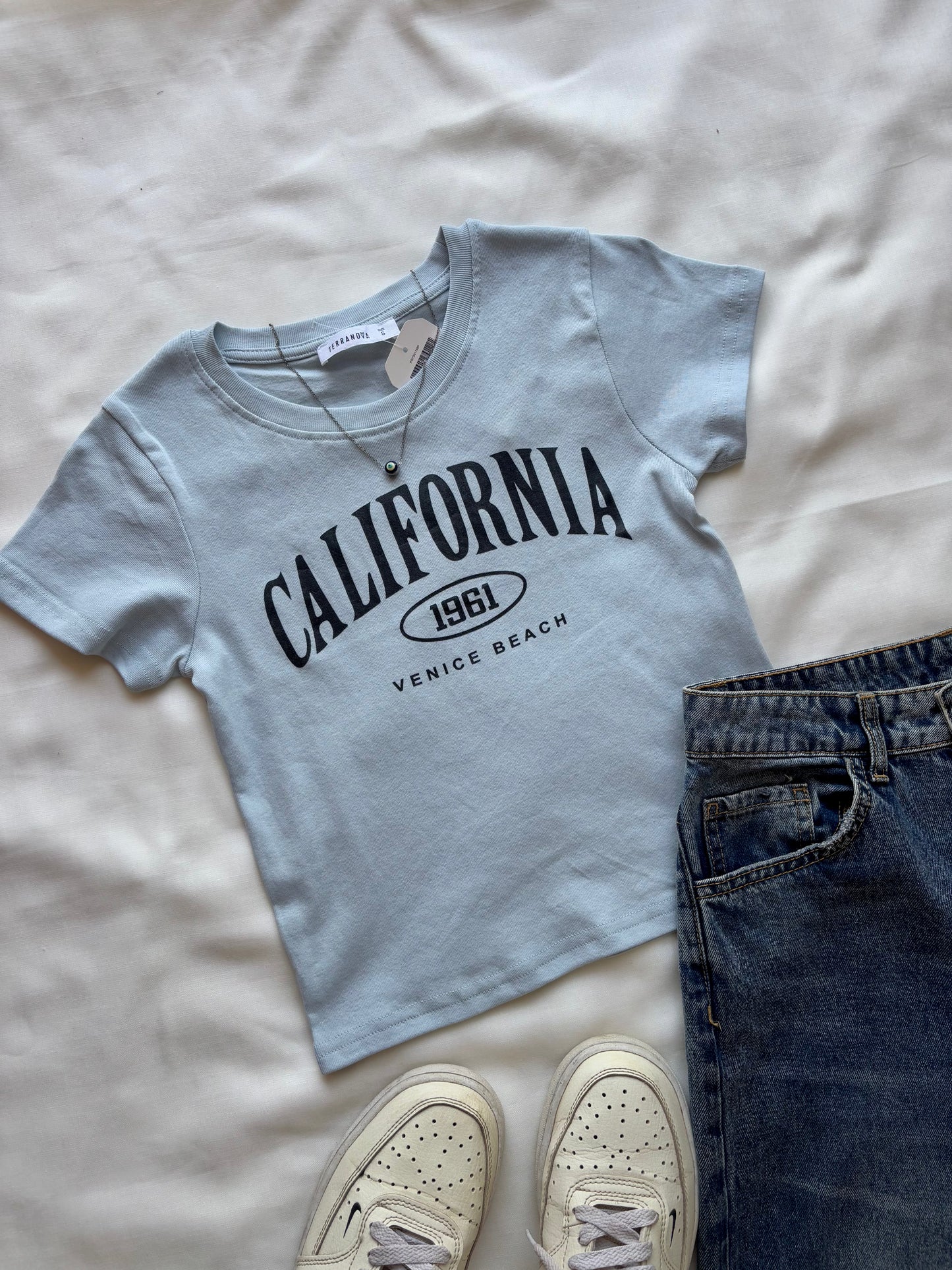 'California' baby tee