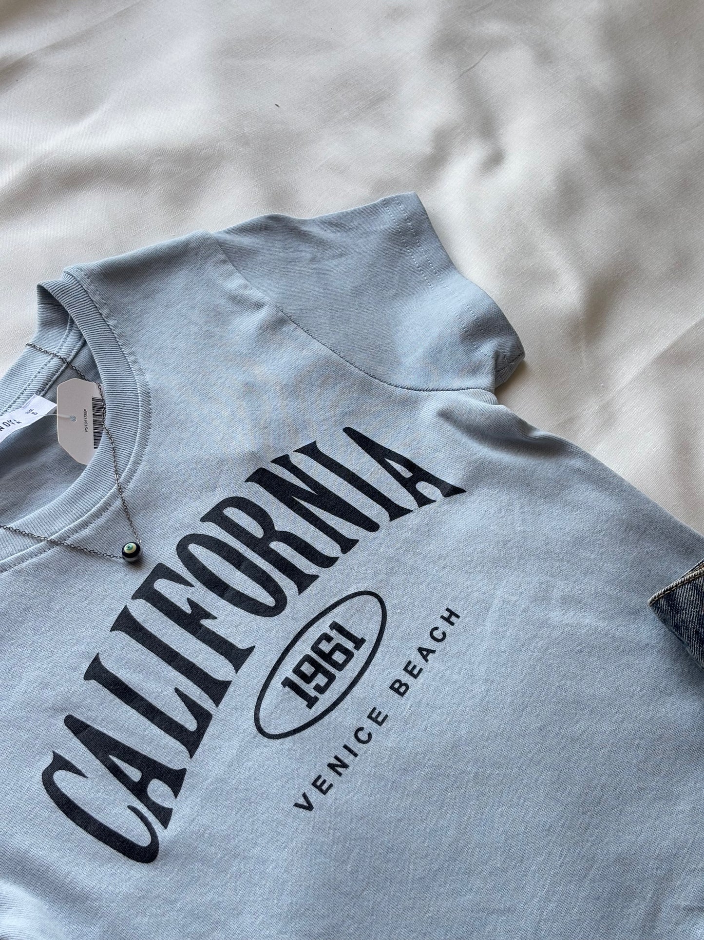 'California' baby tee