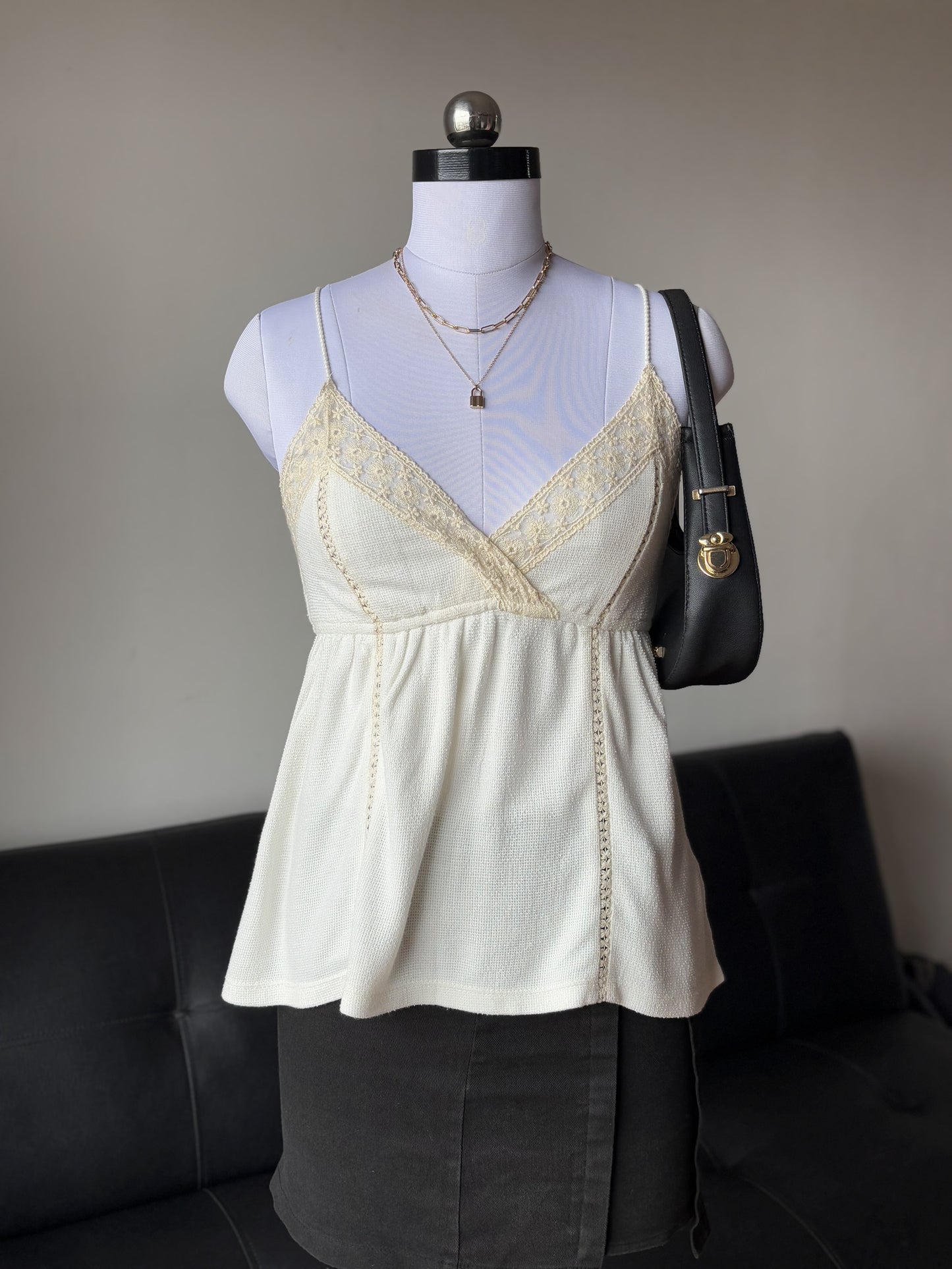 Luxe Lace Cami Top
