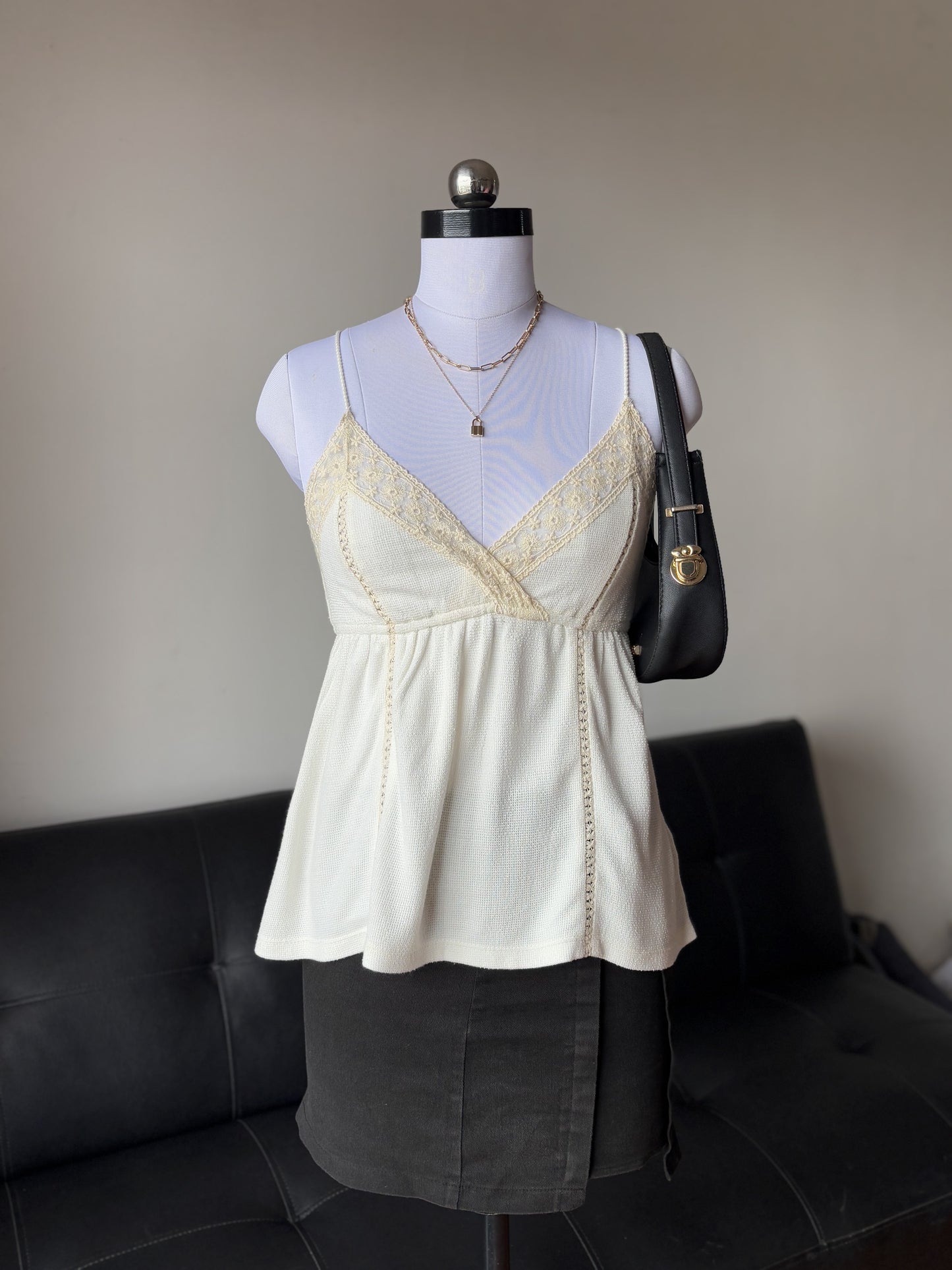 Luxe Lace Cami Top