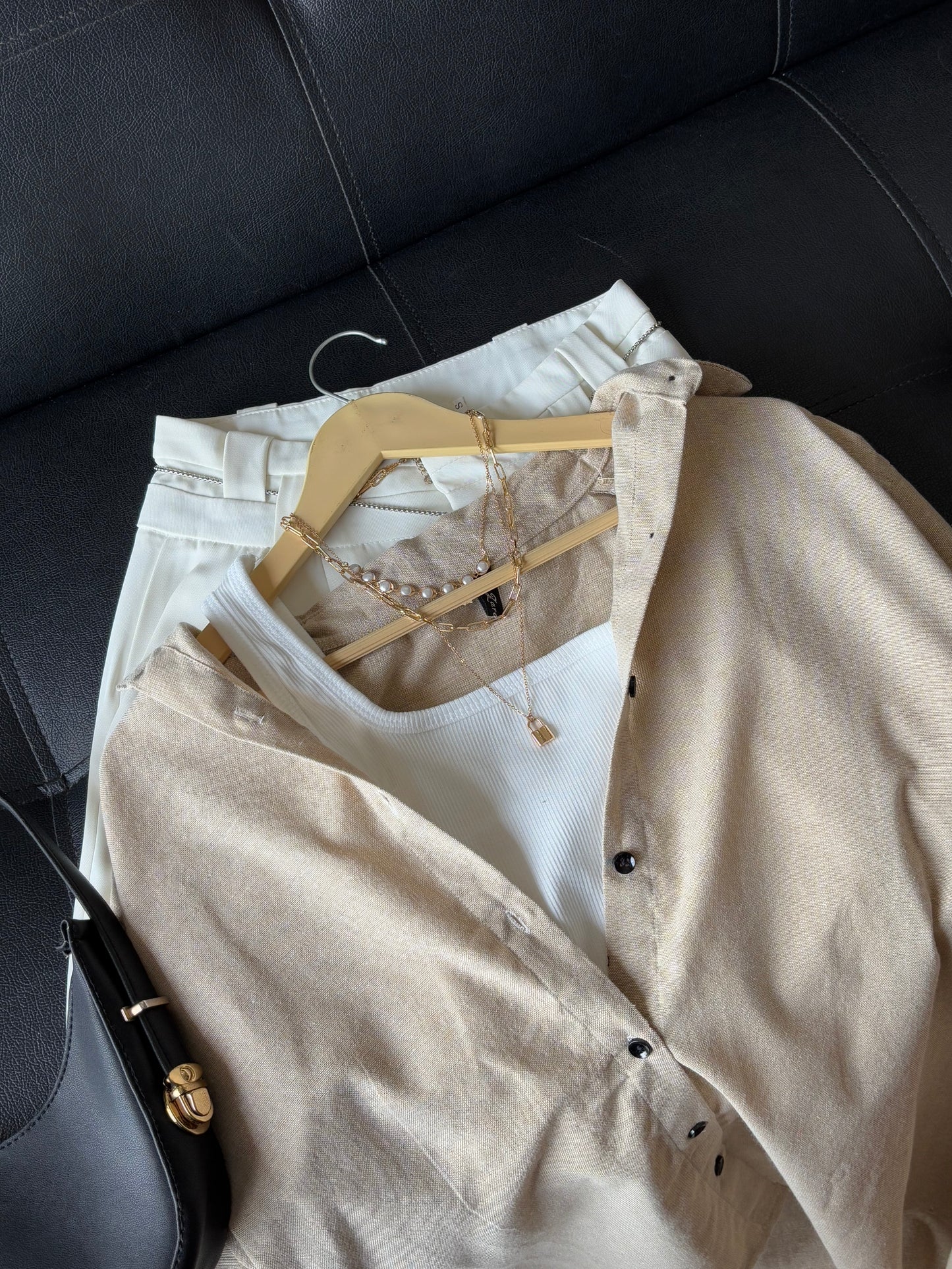 Beige Basic Shirt