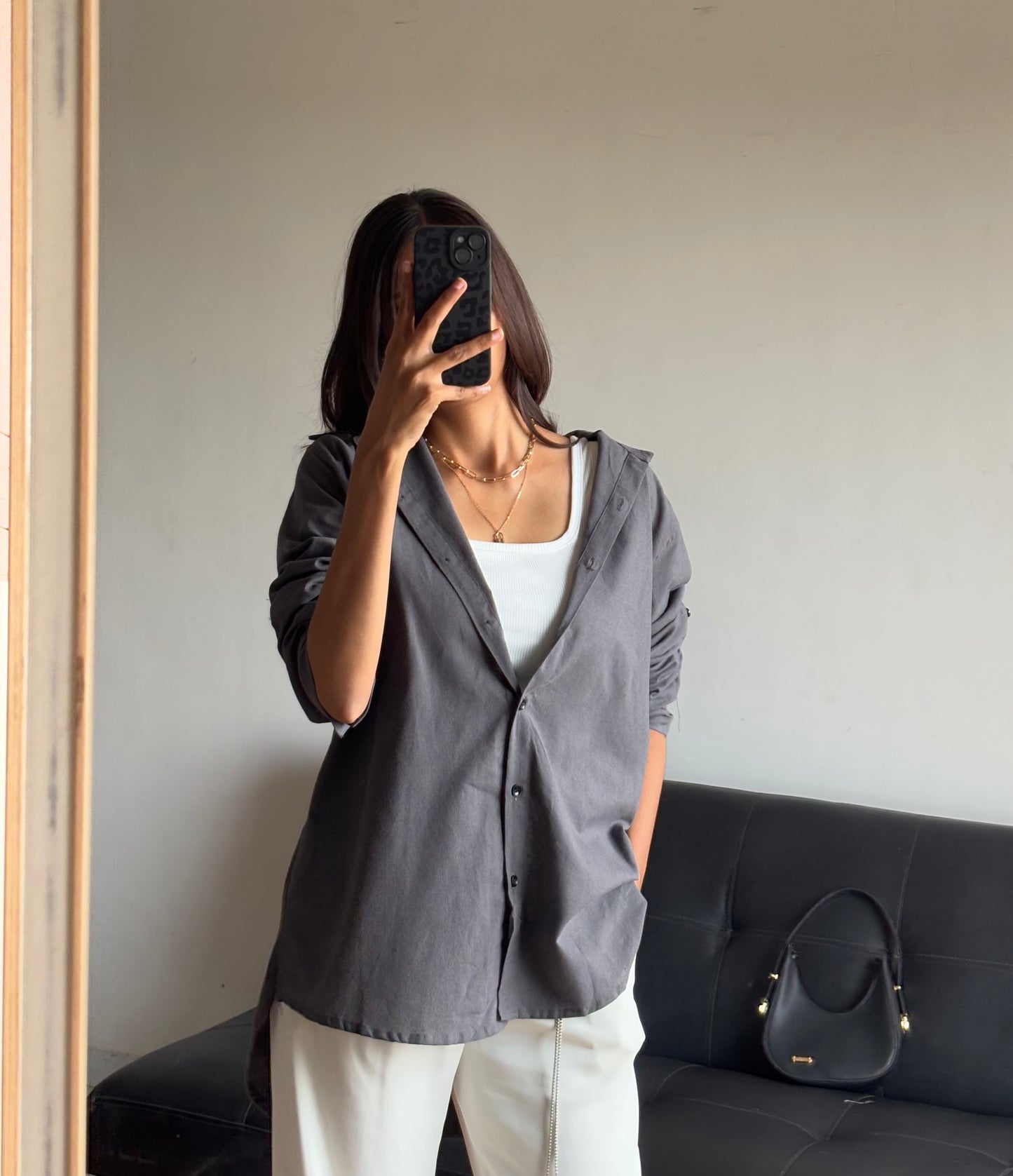 Grey Basic Shirt