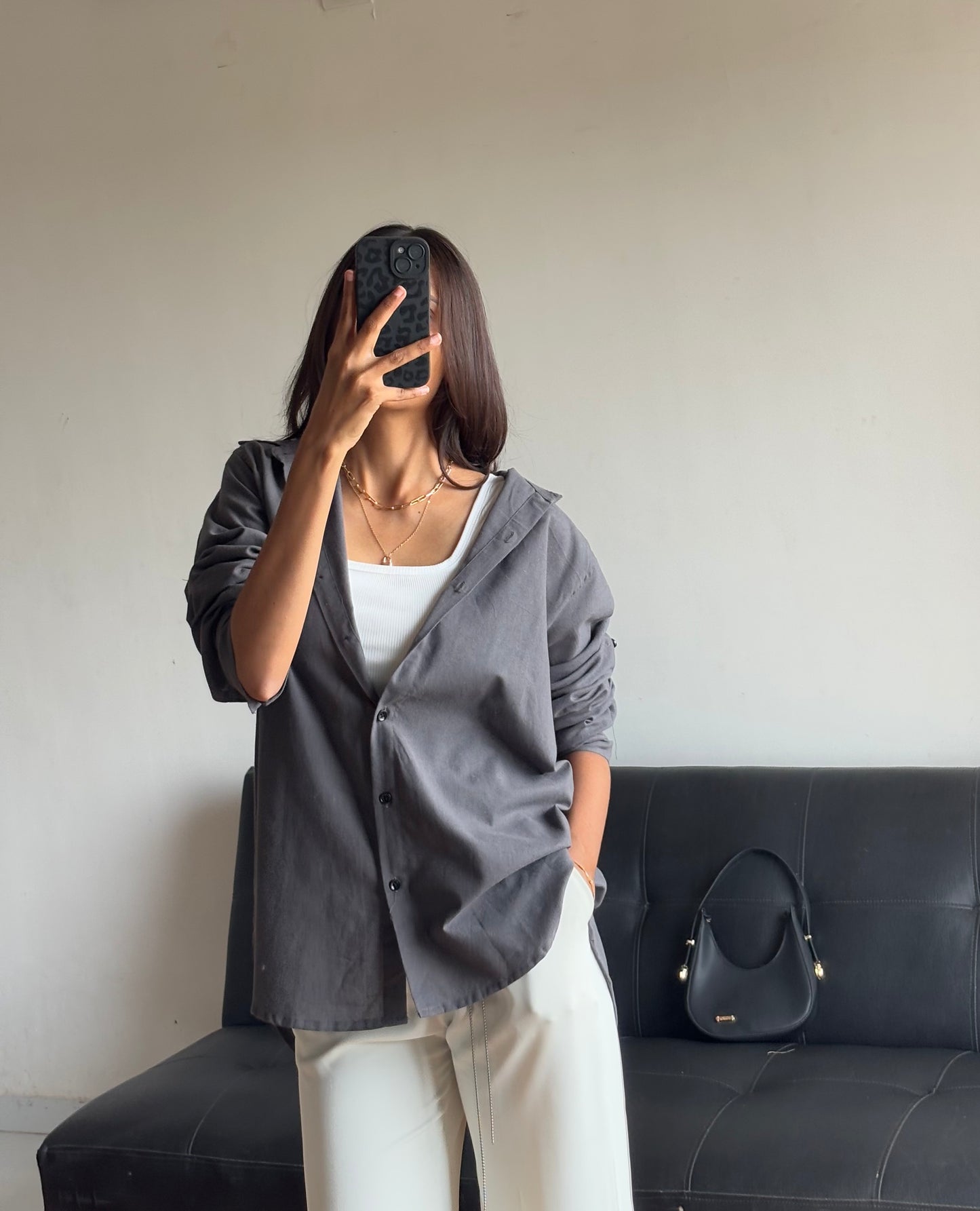 Grey Basic Shirt
