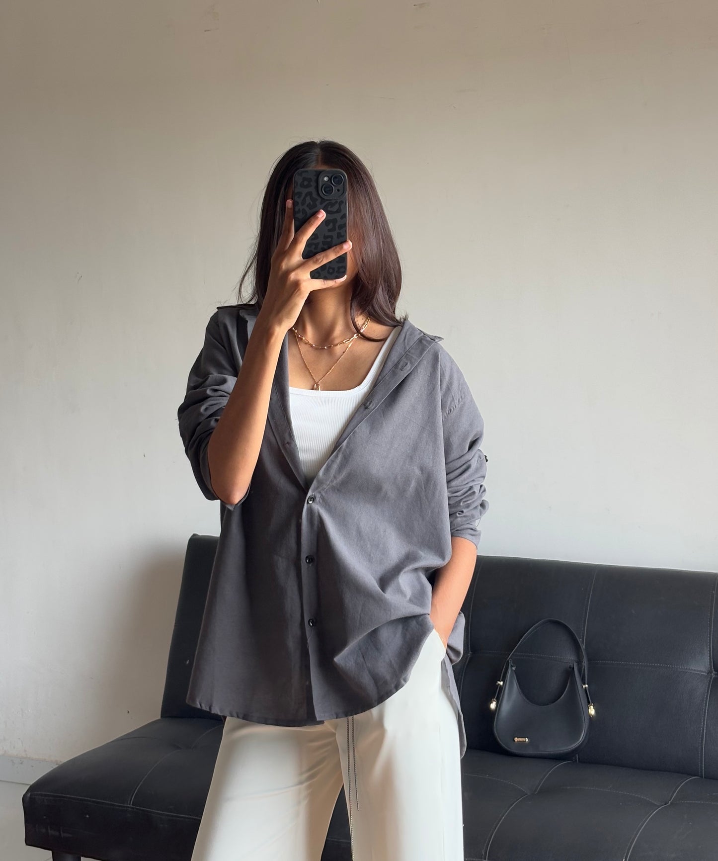 Grey Basic Shirt