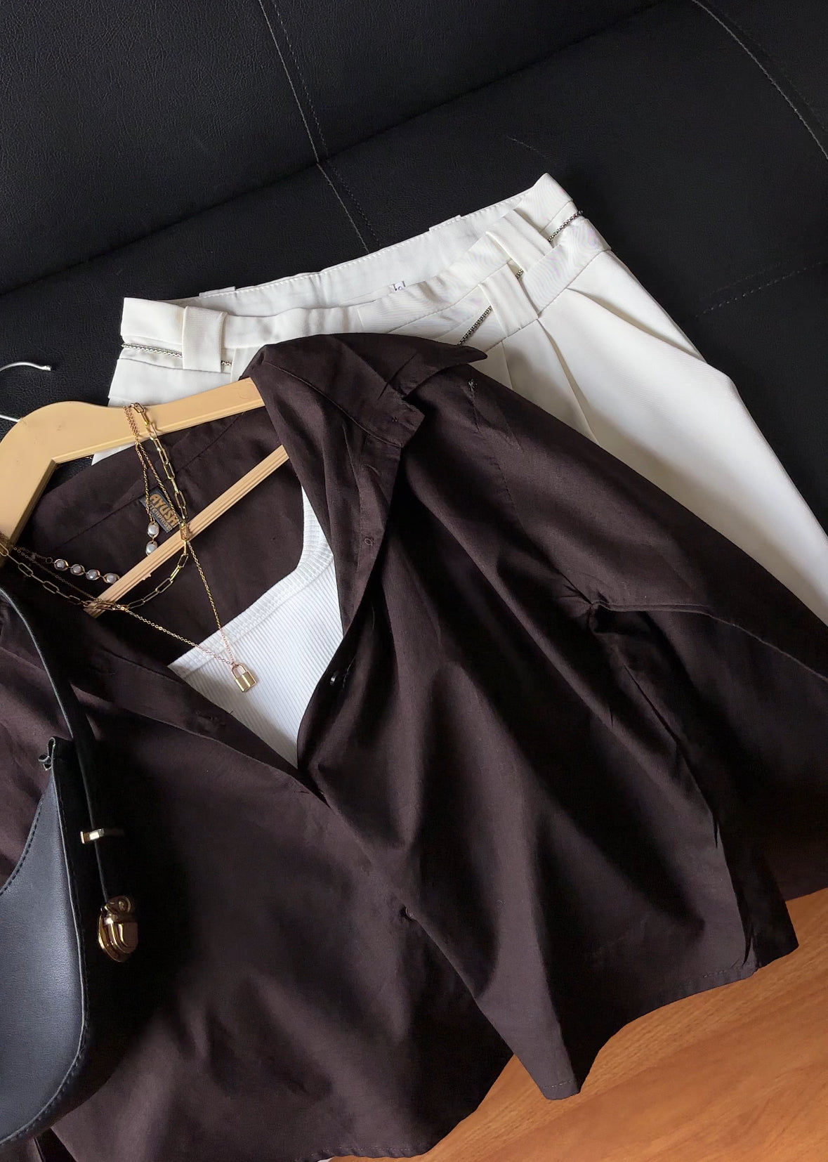 Brown Basic Shirt