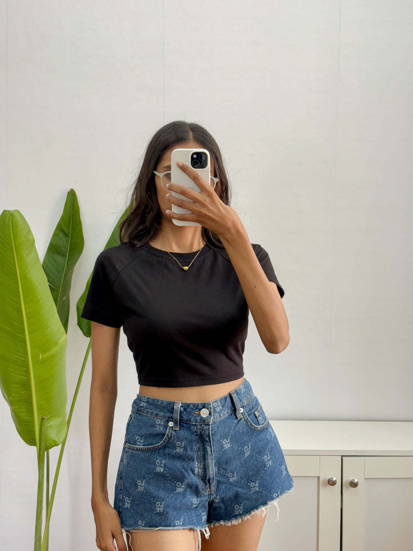 Black Baby Tee